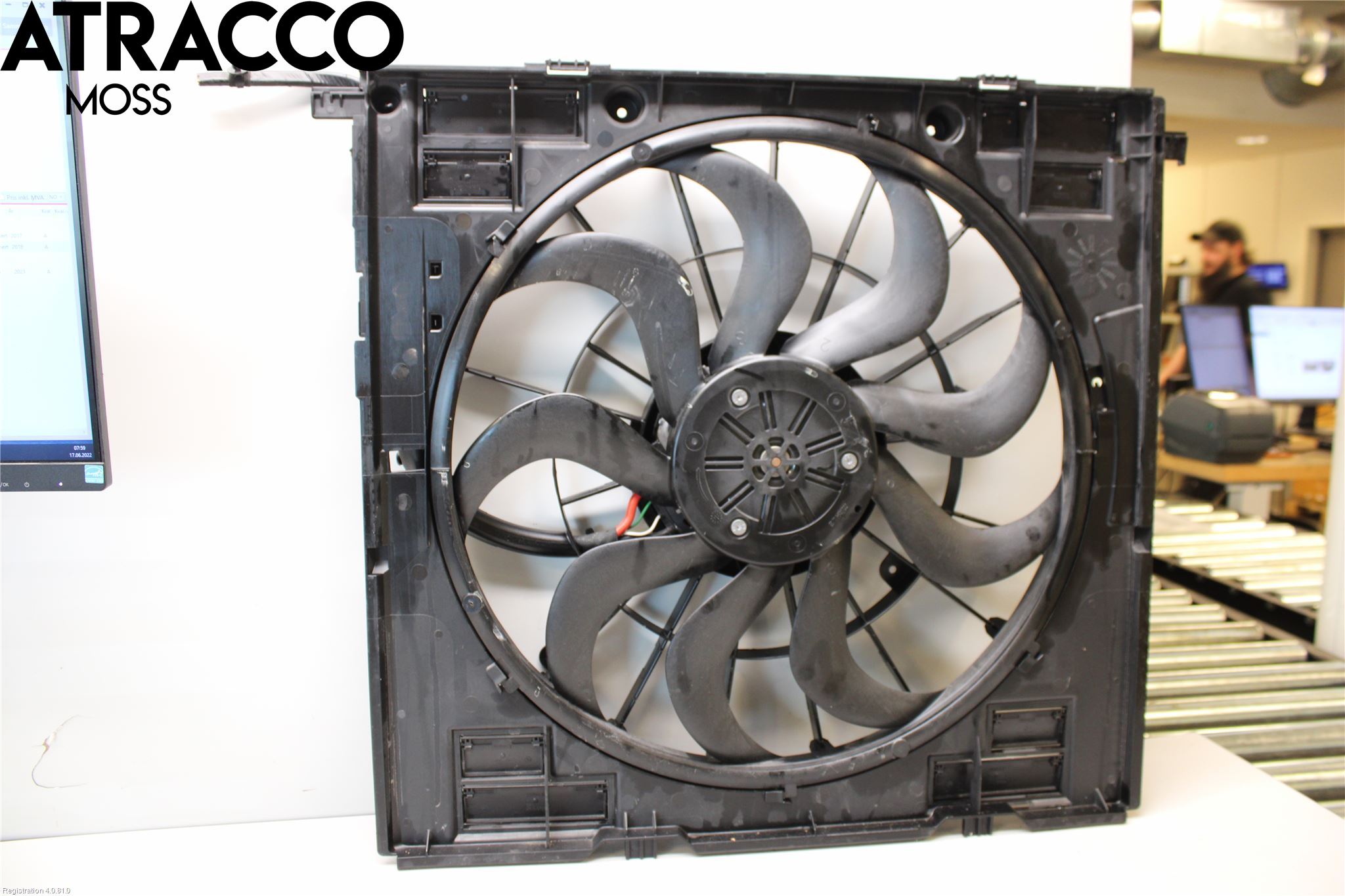 BMW X3 G01 18- Kjølevifte Elektrisk