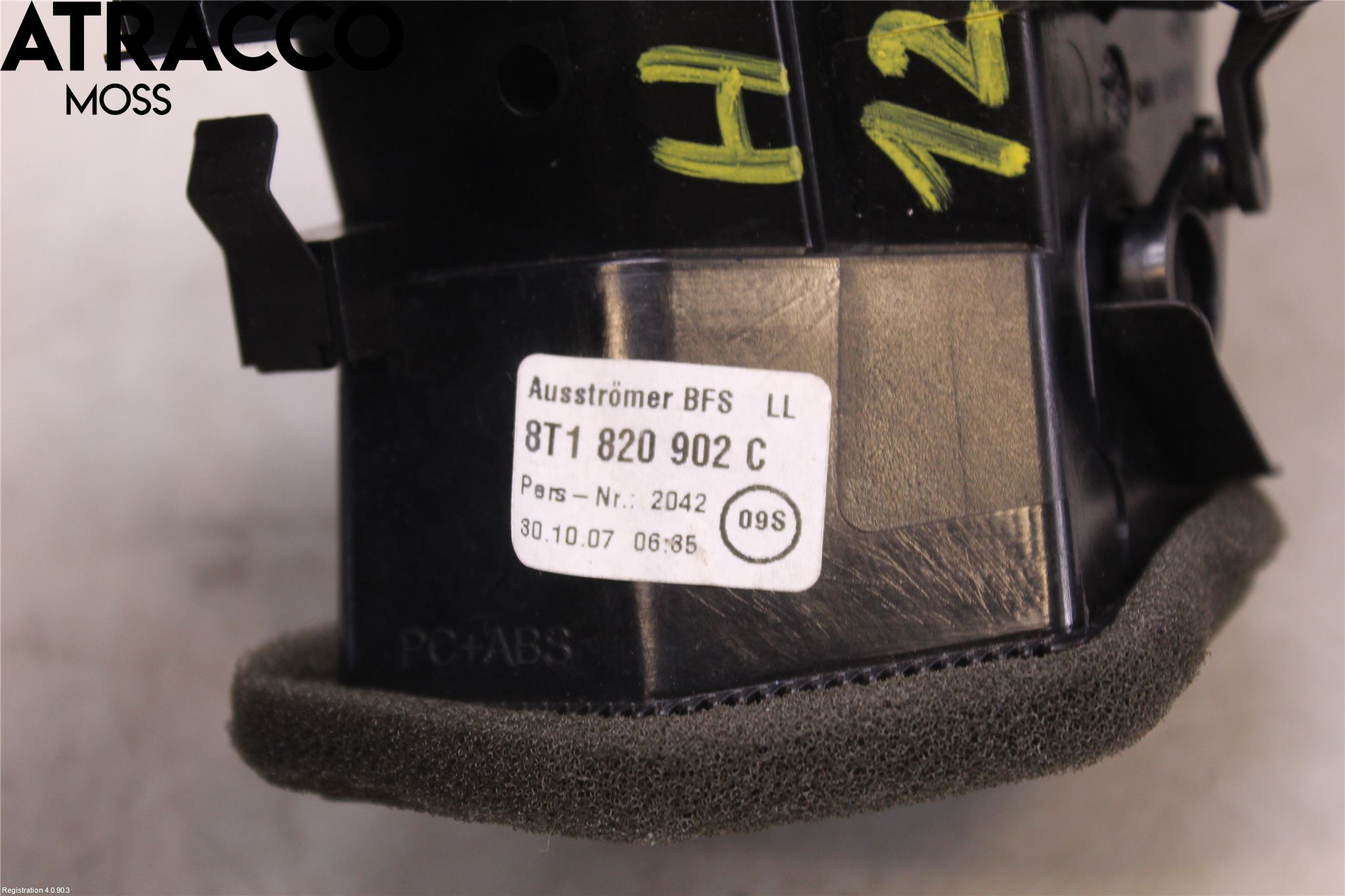 Audi A4/S4 08-11 Dashbord Kanal - Dyse