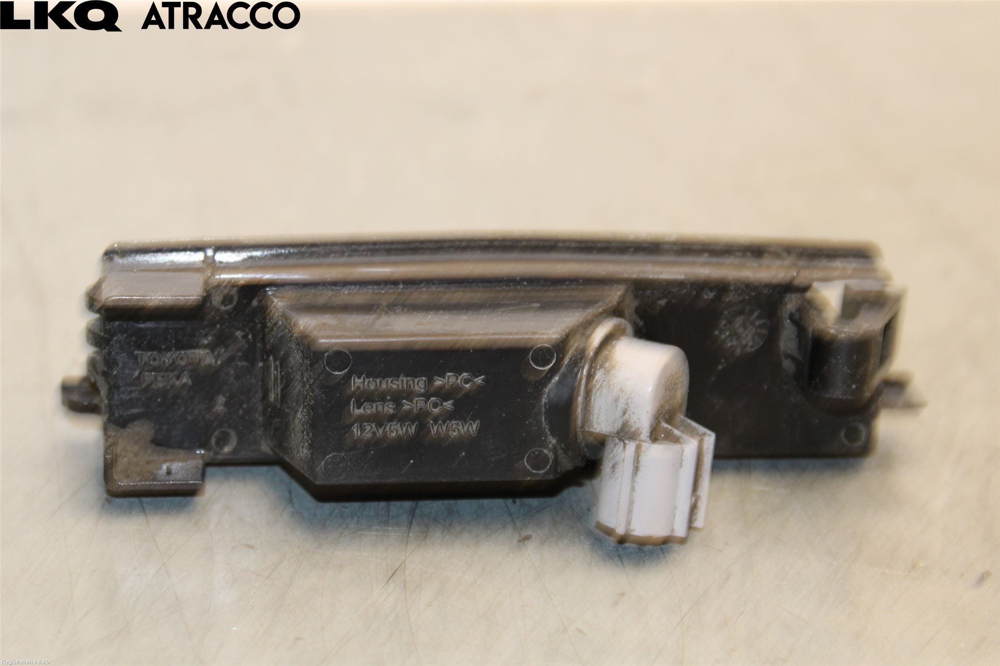 Toyota COROLLA 19- Skilt Belysning