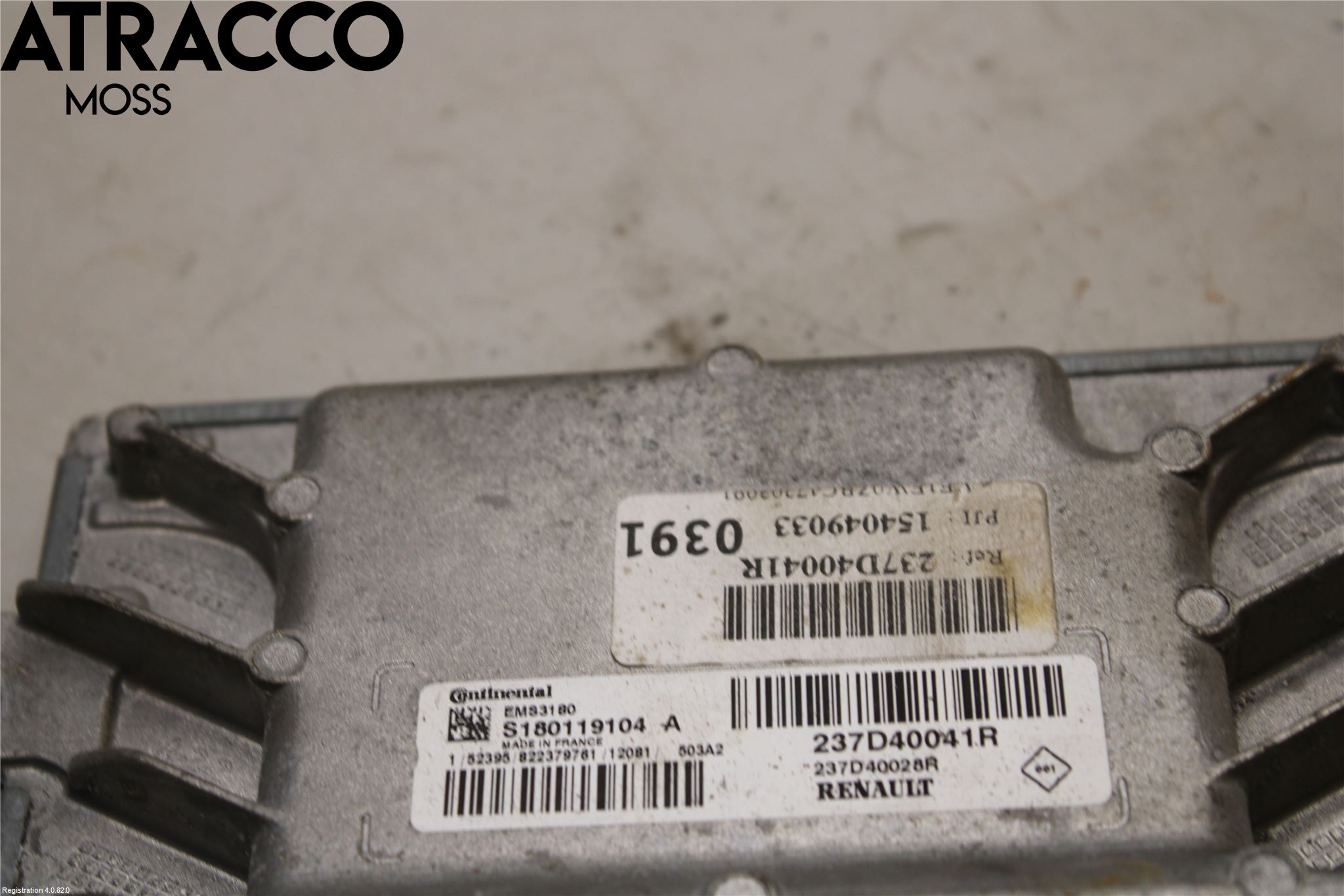 Renault KANGOO II 08-14 Styreenhet Innsprøytning