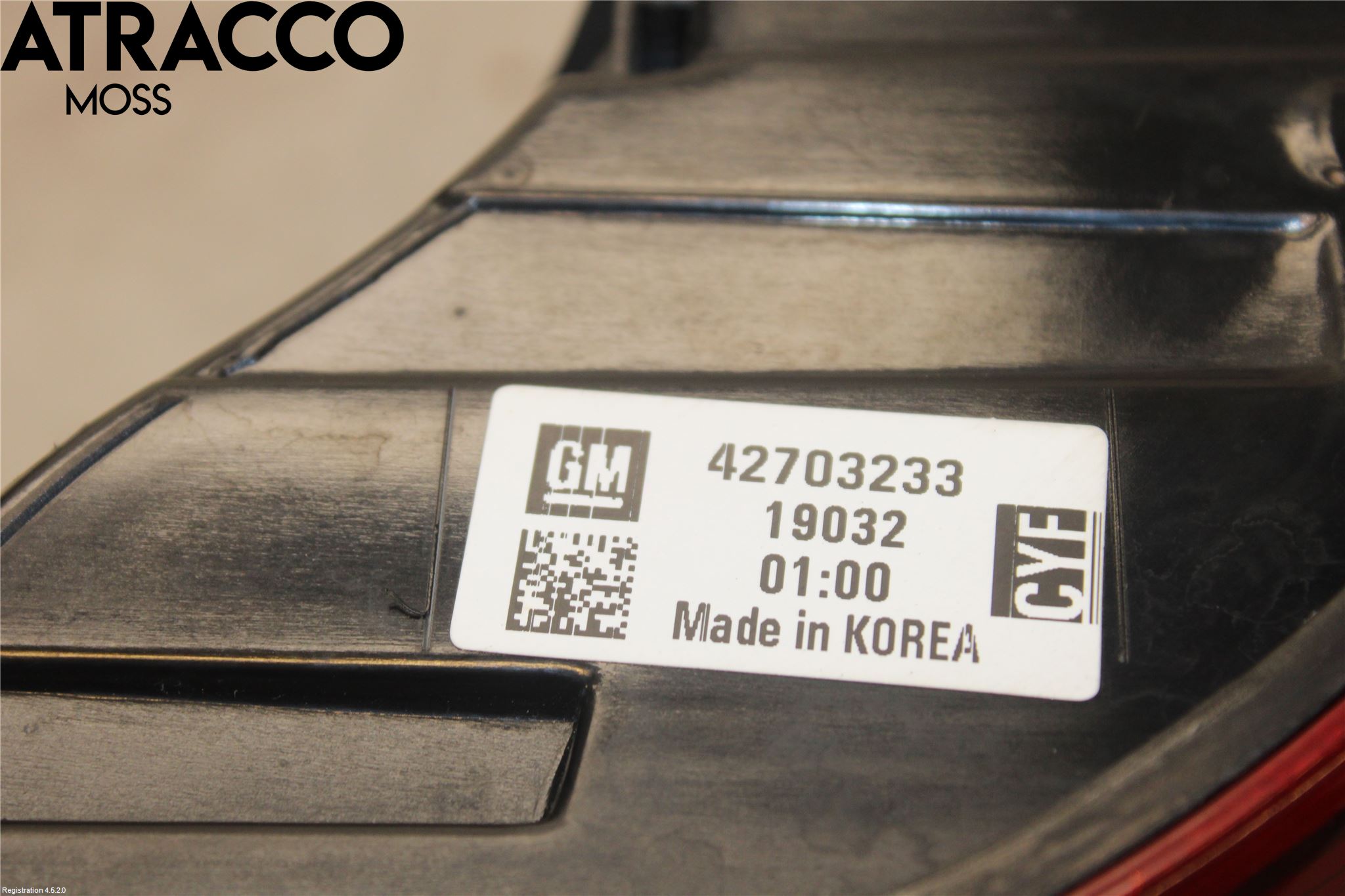 Opel AMPERA 17- Baklykt Høyre