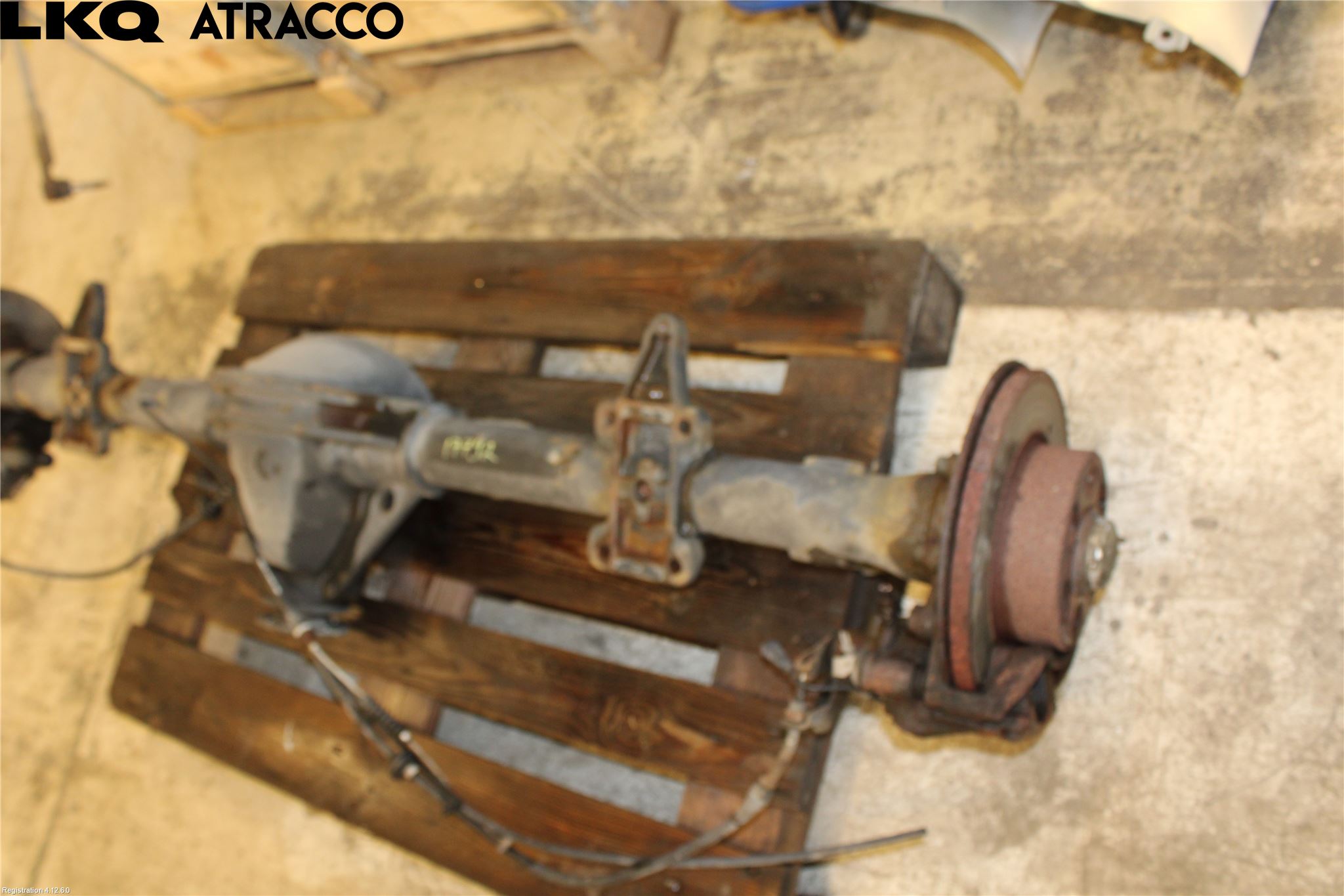 Iveco DAILY 14->> Bakaksel Kardang Bak -Diff