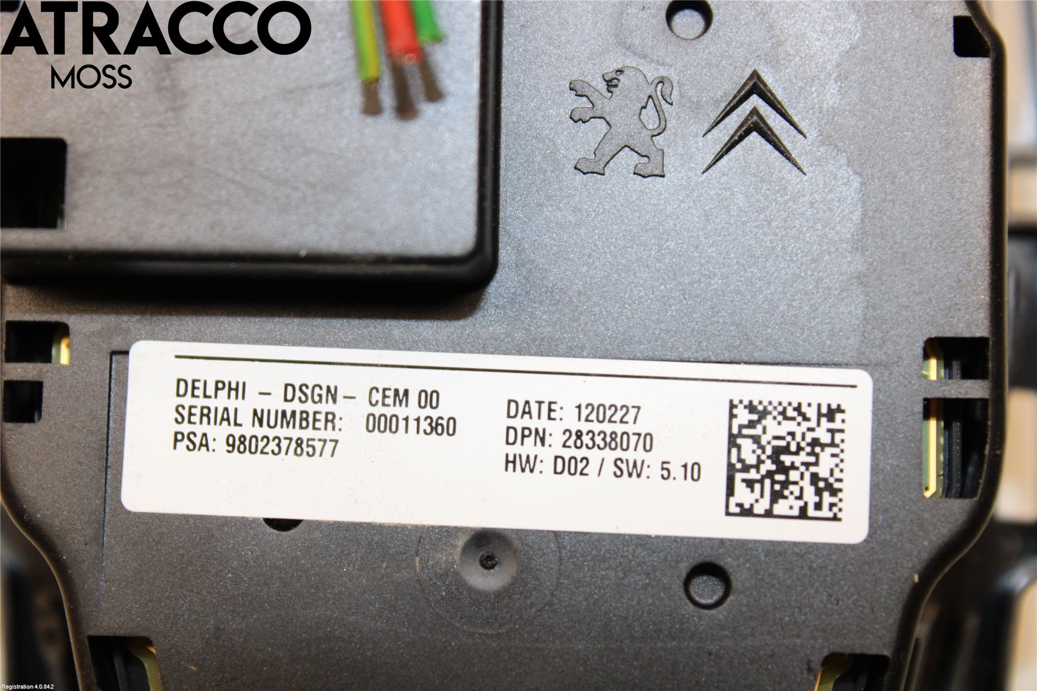 Peugeot 508 11-18 Bryter Multifunksjon