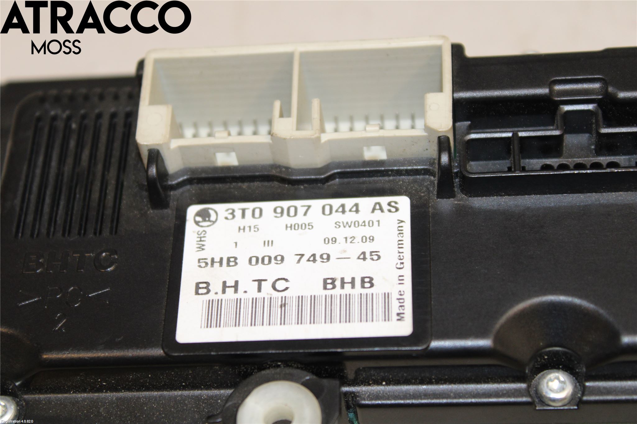 Skoda SUPERB 09-15 Varme Ac Betjening-Display