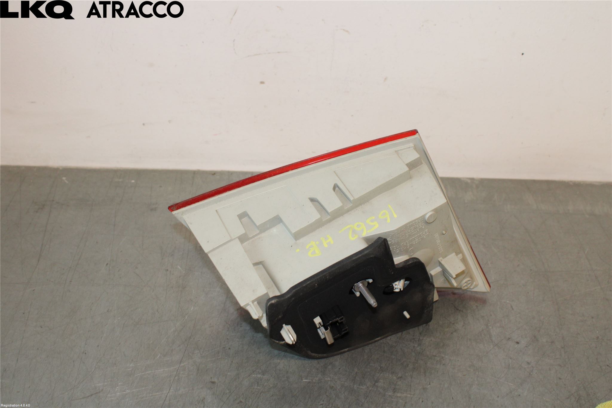 Peugeot 508 11-18 Baklykt Høyre  På Luke(Indre)