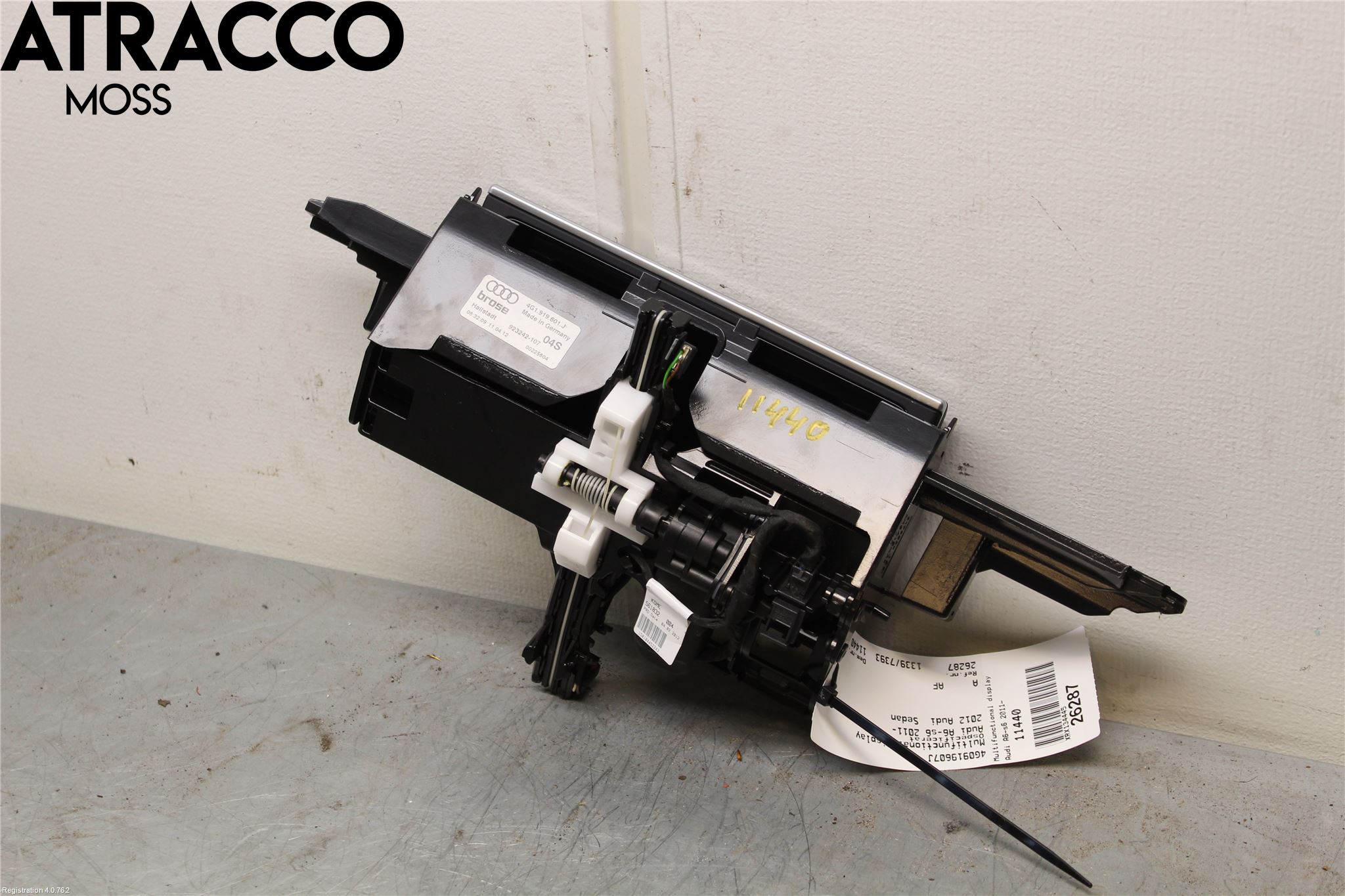 Audi A6/S6 4G 11-18 Instr Skjerm Dvd-Gps-Ac-Tlf