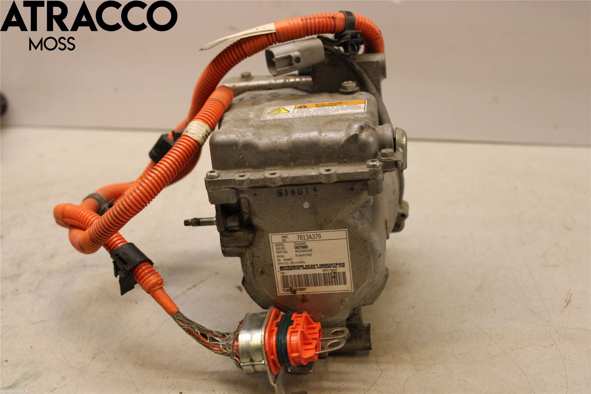 Mitsubishi OUTLANDER 13-21 Varme Ac Kompressor