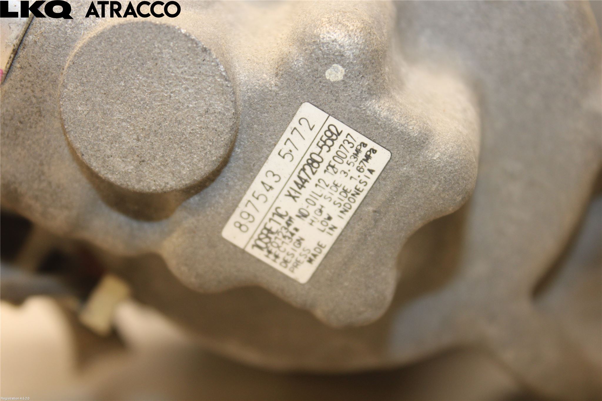 Isuzu D-MAX Varme Ac Kompressor