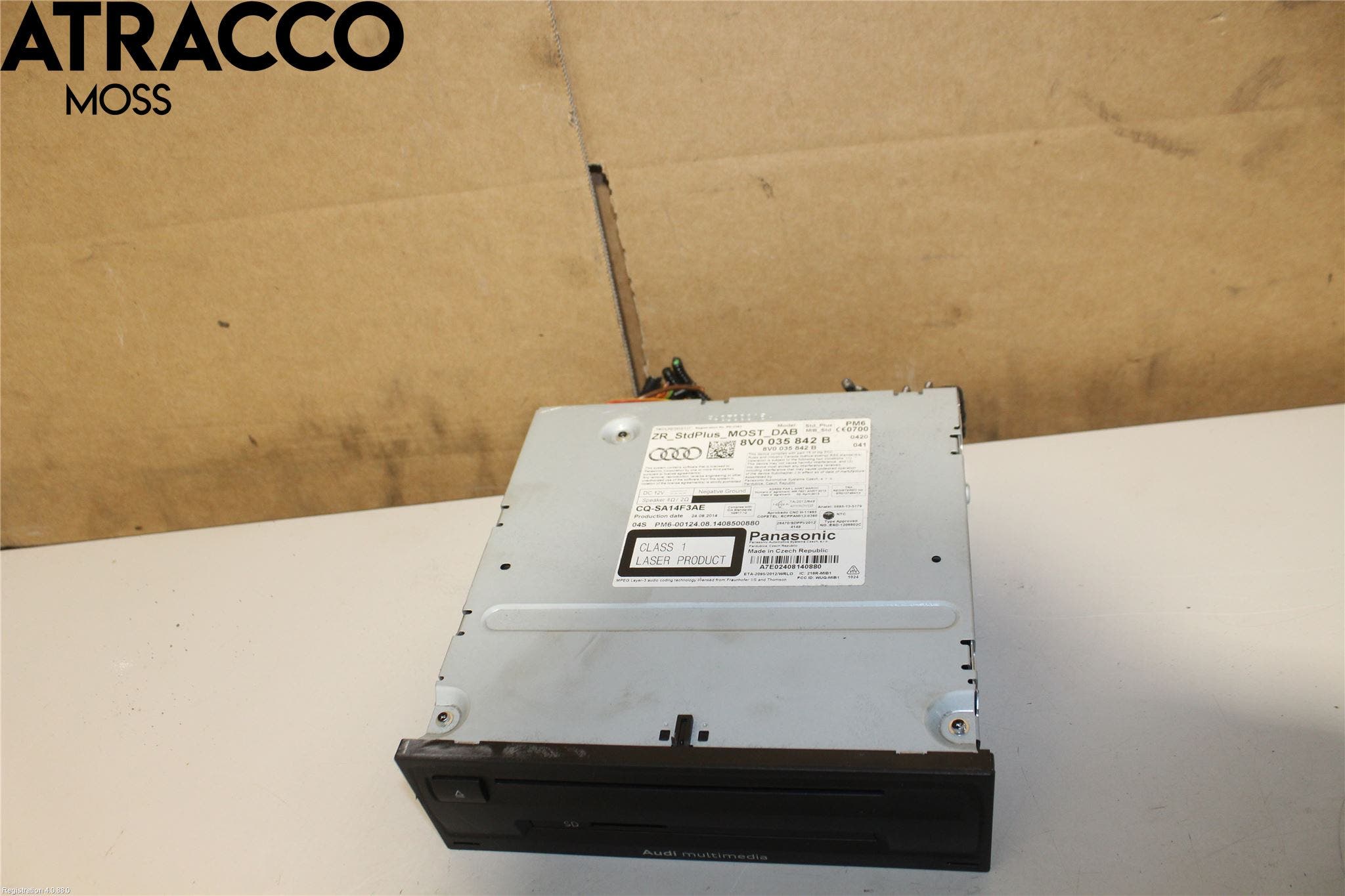 Audi A3/S3 8V 13-20 Stereo Radio