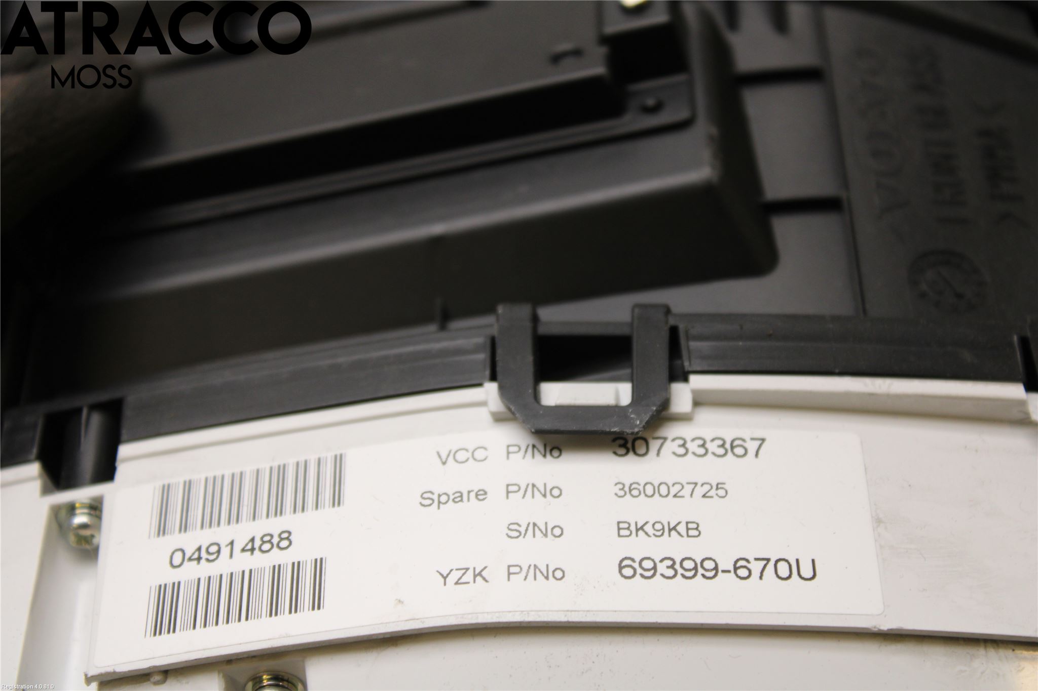 Volvo V70 08-13 Instr Kombinert