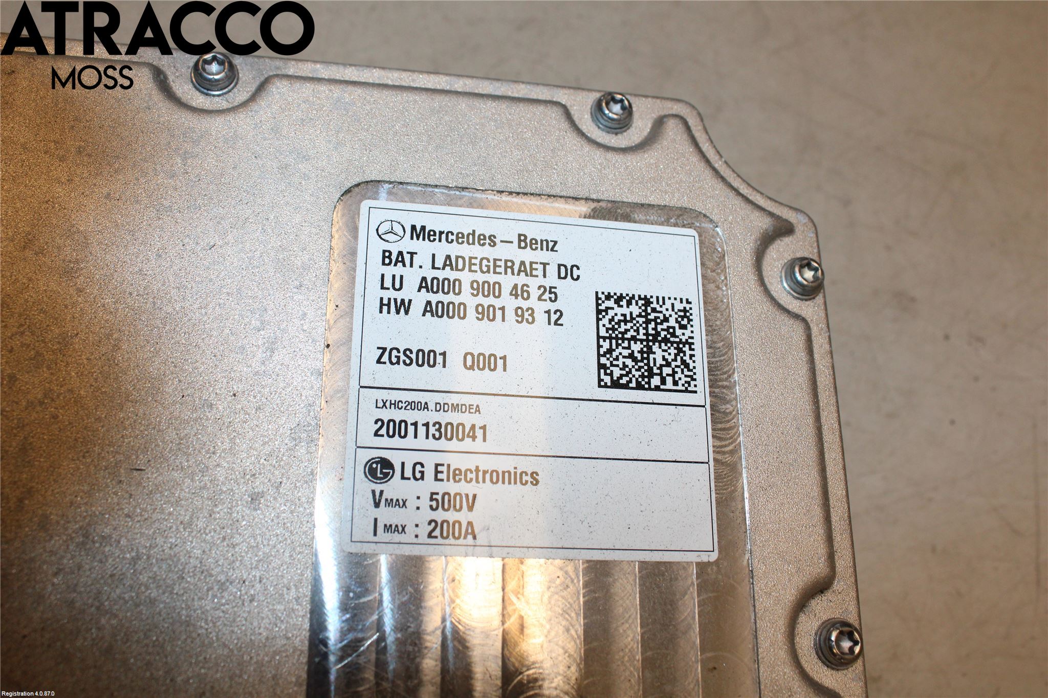 Mercedes-Benz MB EQC (N293) 20- Dc-Cd Omformer Hybrid