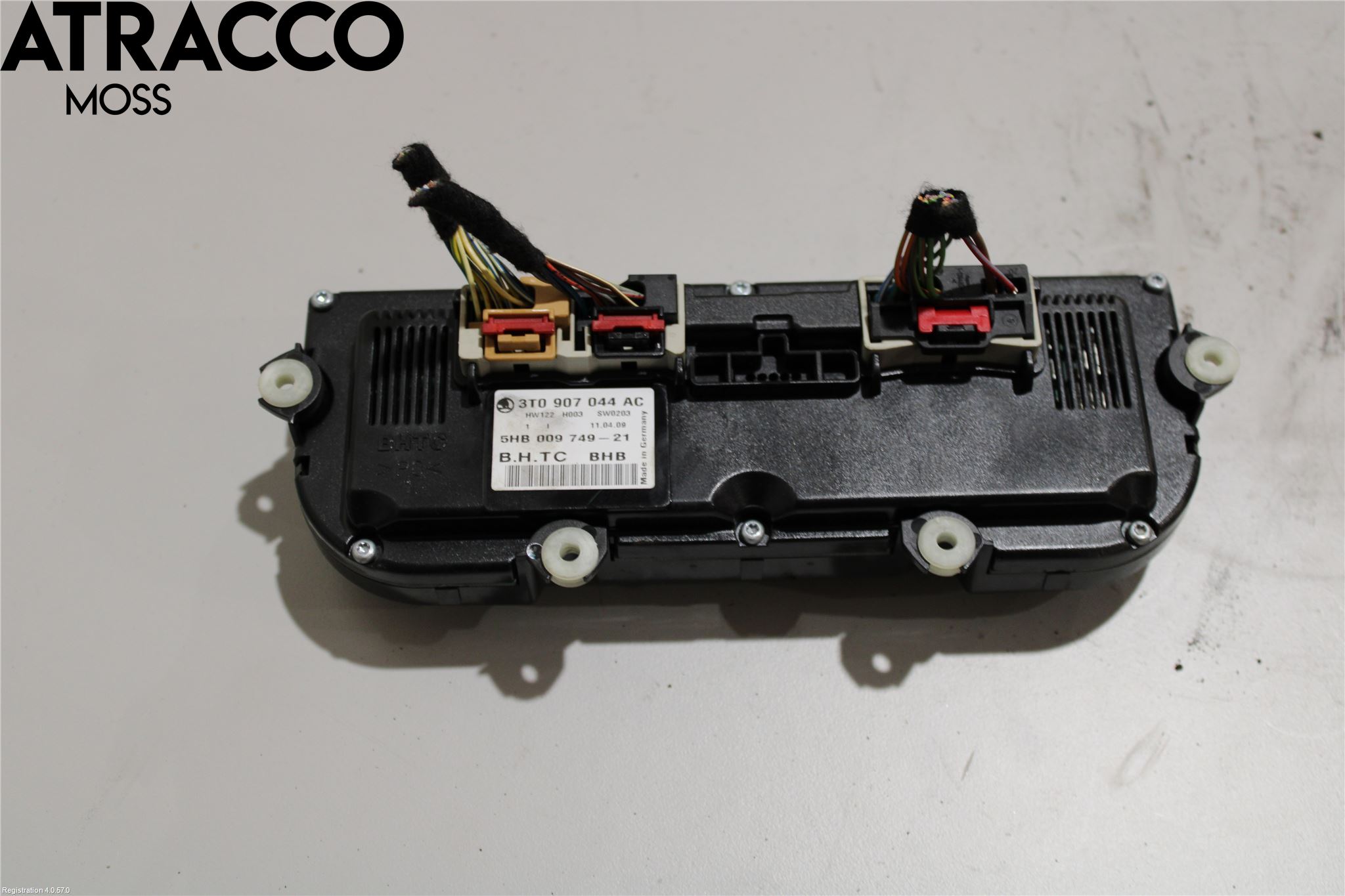 Skoda OCTAVIA (1Z) 05-13 Varme Ac Betjening-Display