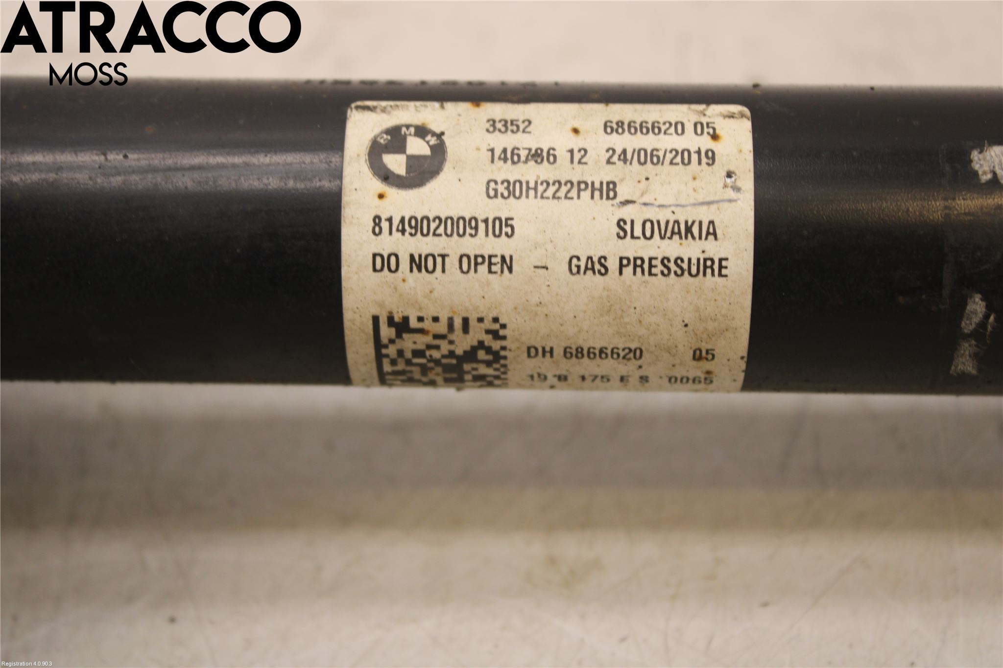 BMW 5 G30/G31/F90 17-23 Fjærbein Bak Venstre