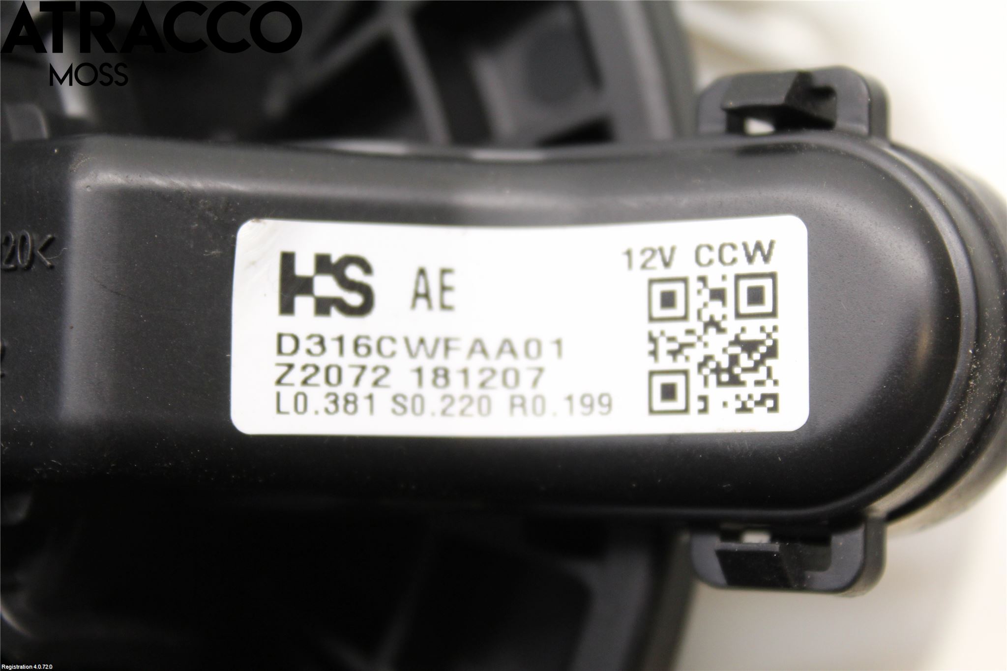 Hyundai IONIQ AE 17-22 Varmeapparat Viftemotor