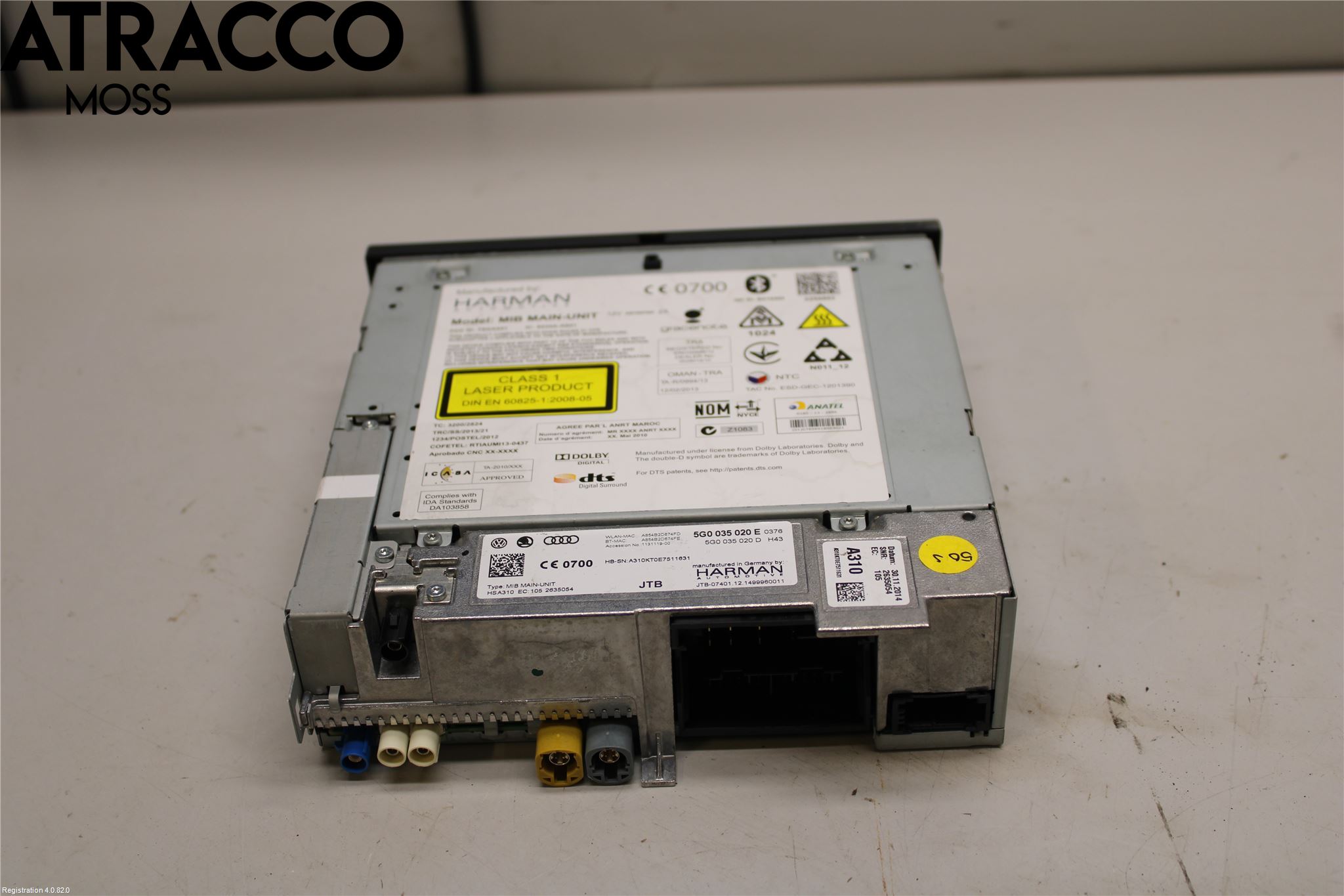 Volkswagen VW GOLF / E-GOLF VII 13-20 Stereo Radio