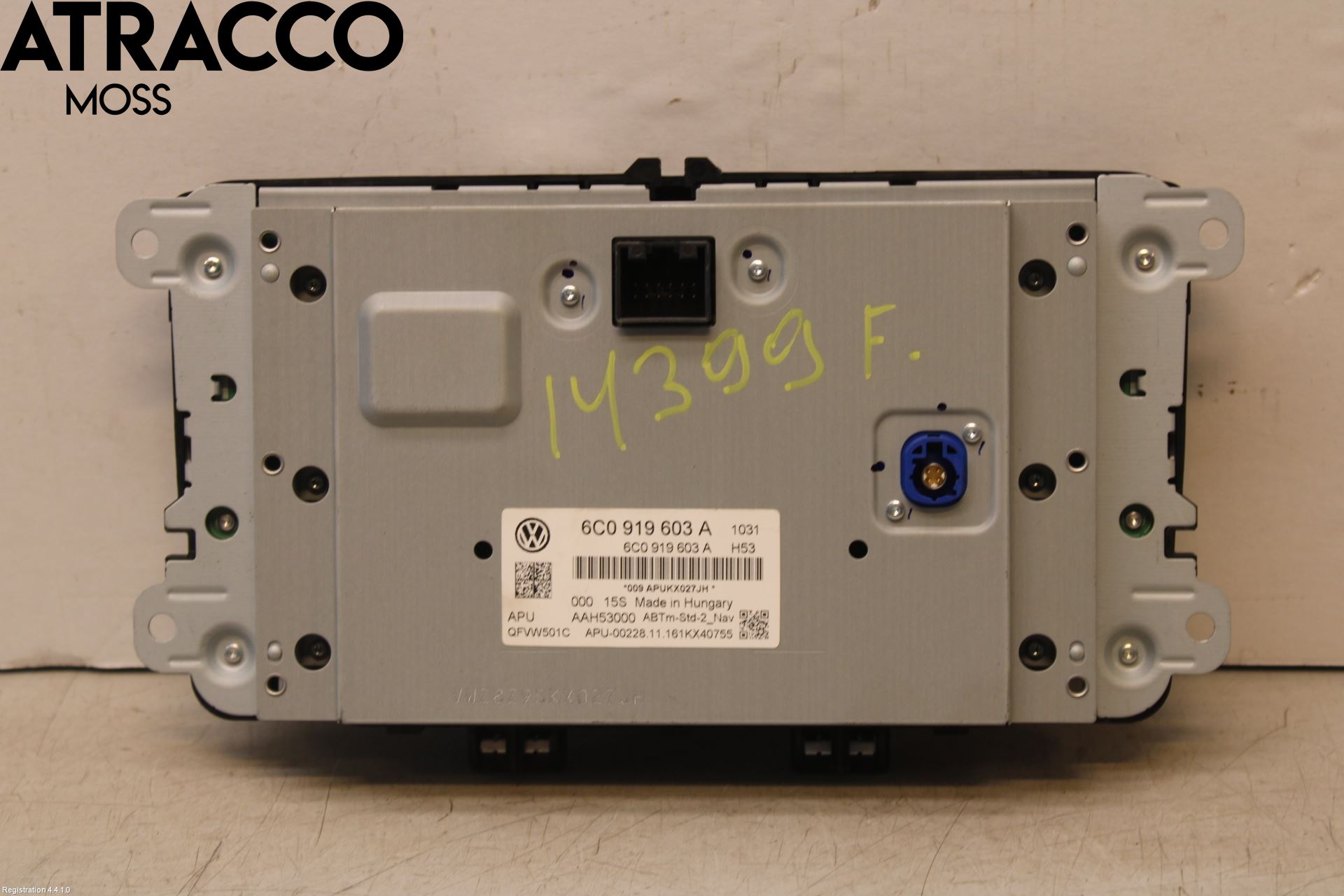 Volkswagen VW POLO 10-17 Multifunktionsdisplay