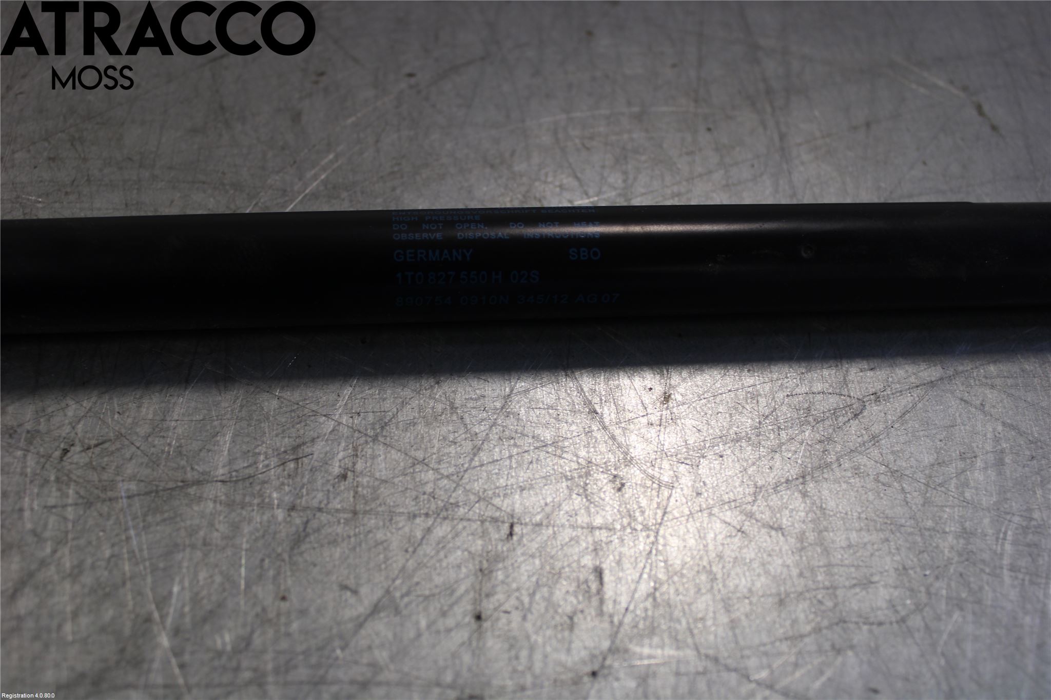 Volkswagen VW TOURAN 10-15 Bakluke Demper-Gassfjær