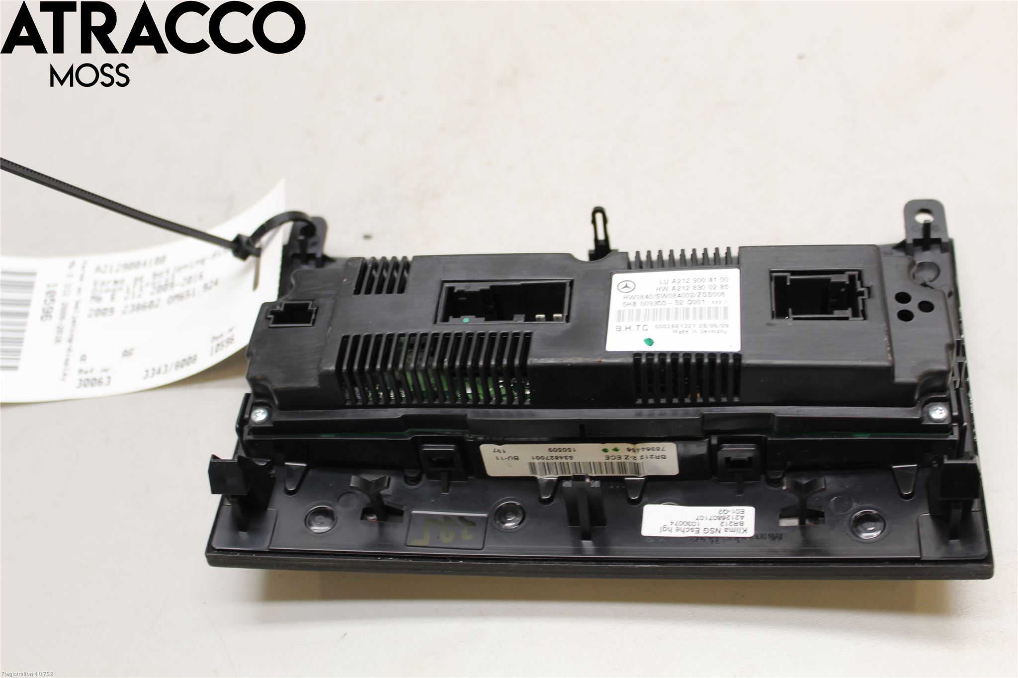 Mercedes-Benz MB E-KLASS (W212) 09-16 Varme Ac Betjening-Display