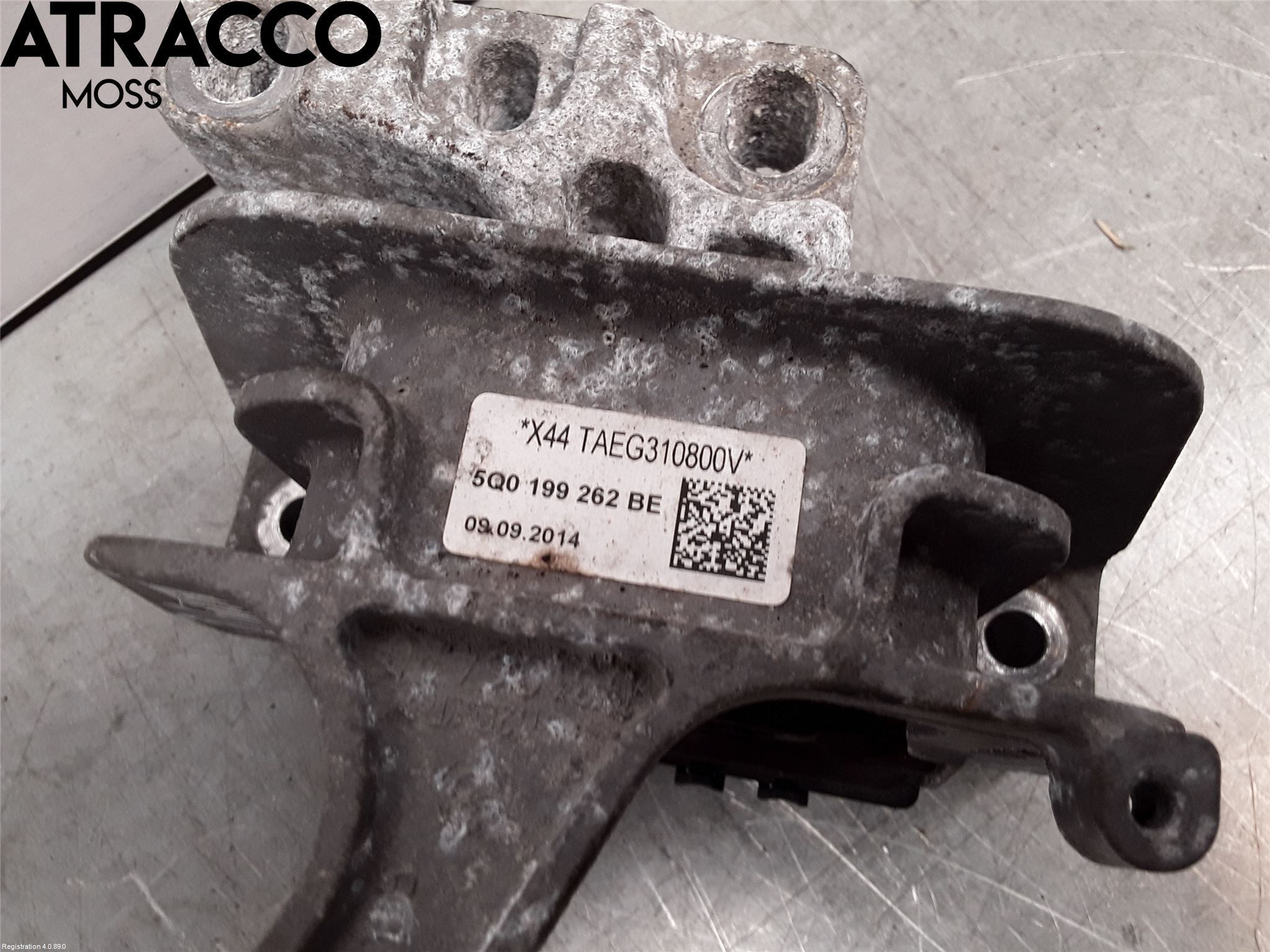 Audi A3/S3 8V 13-20 Motor Feste Stål-Alu