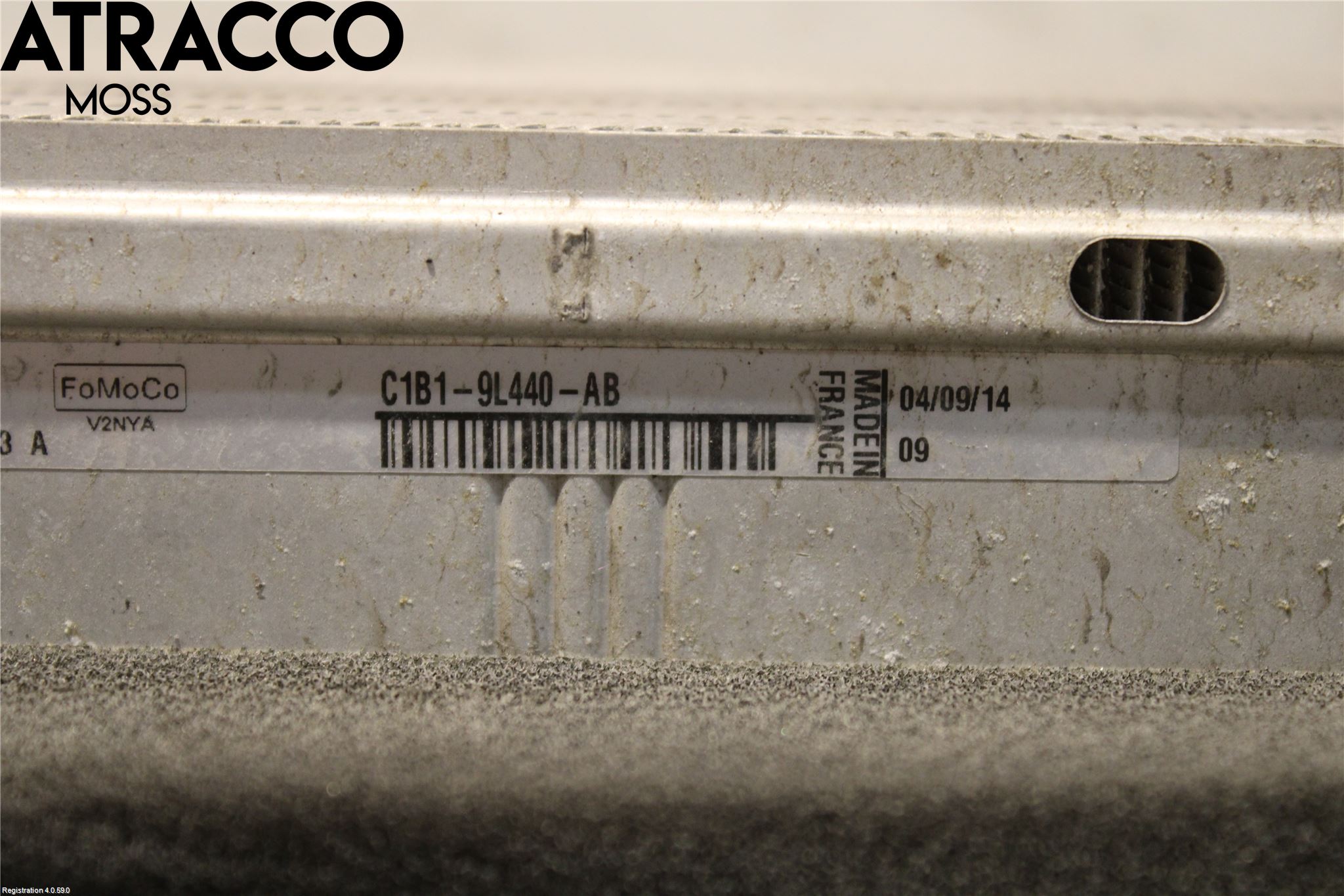 Ford B-MAX 12-17 Intercooler Radiator