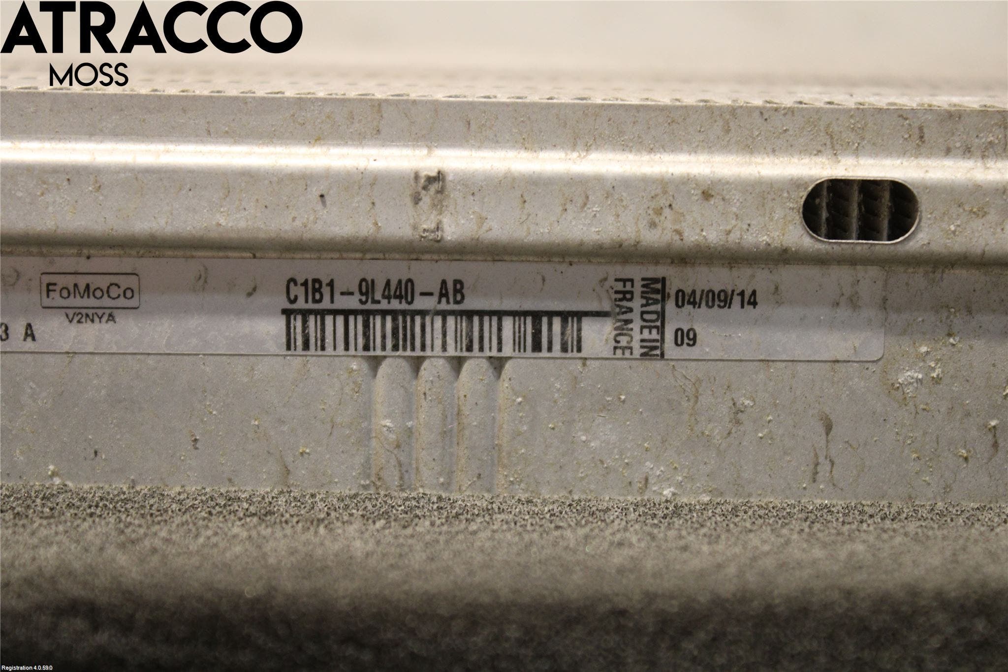 Ford B-MAX 12-17 Intercooler Radiator