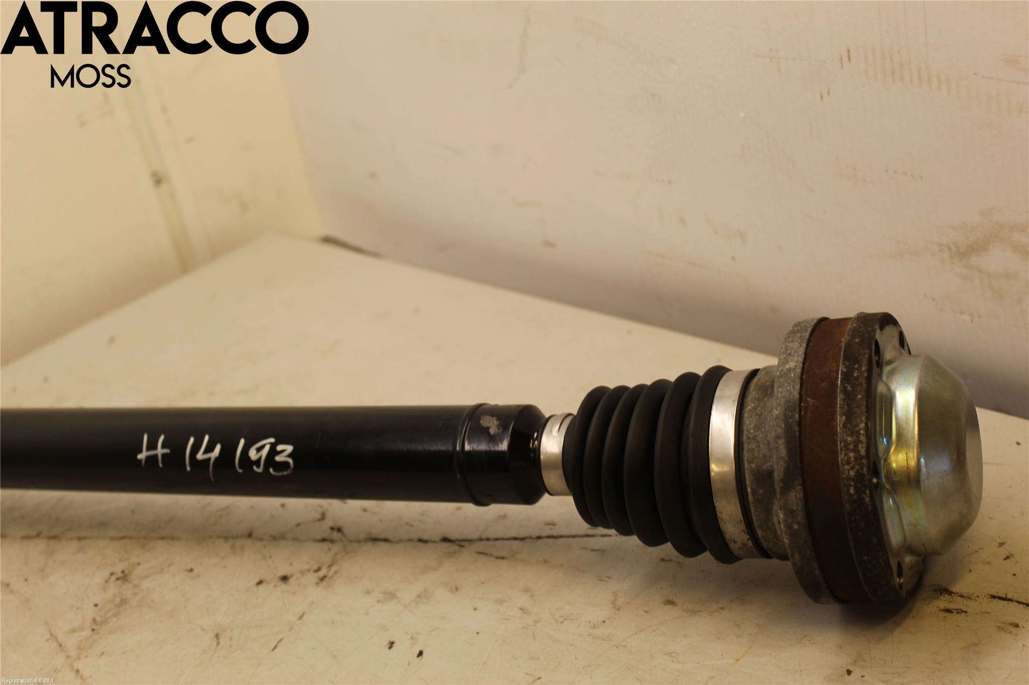 Volkswagen VW GOLF VI 09-13 Drivaksel Foran Kompl Høyre