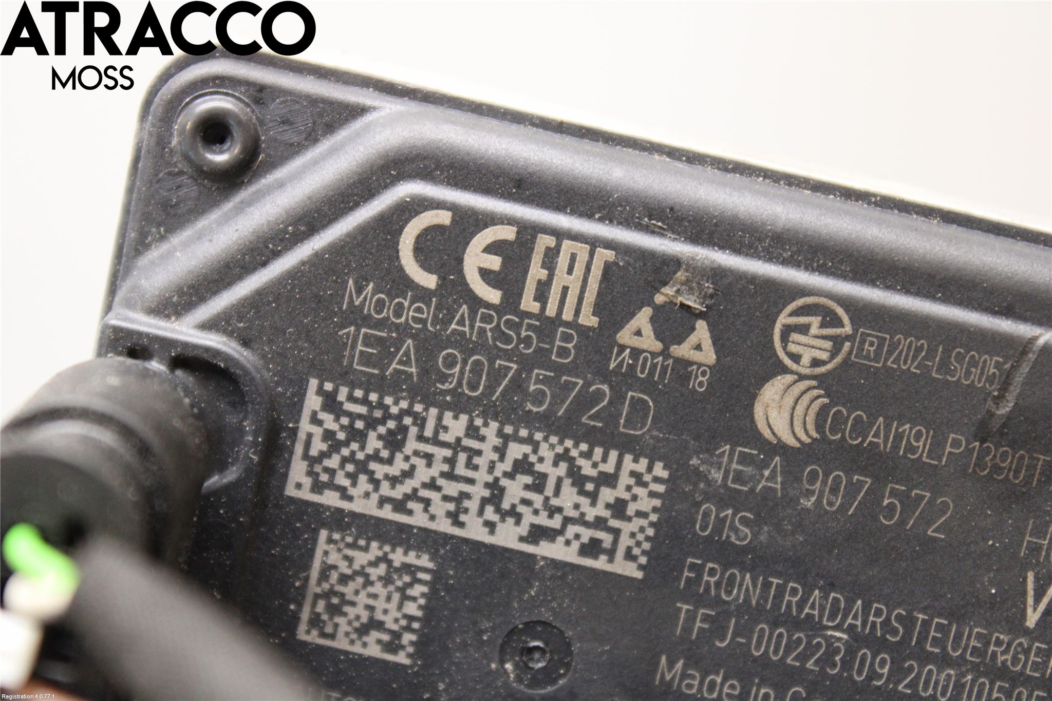 Volkswagen VW ID.3 21- Sensor Kollisjonsbeskyttelse