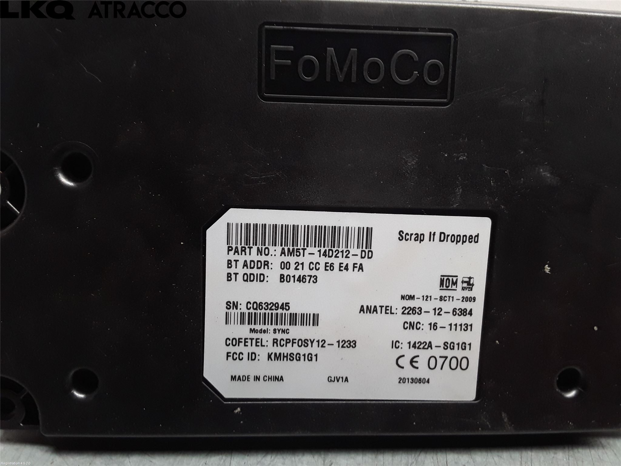 Ford FOCUS 11-14 Styreenhet Øvrig