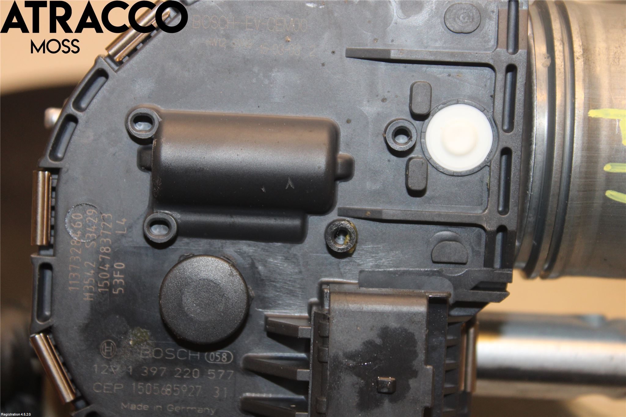 Peugeot 3008 09-16 Viskermotor Frontrute