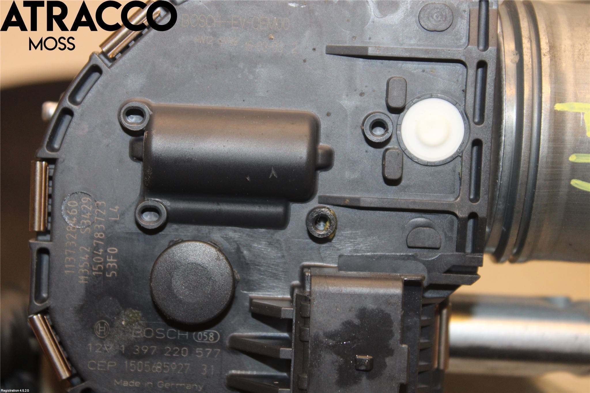 Peugeot 3008 09-16 Viskermotor Frontrute