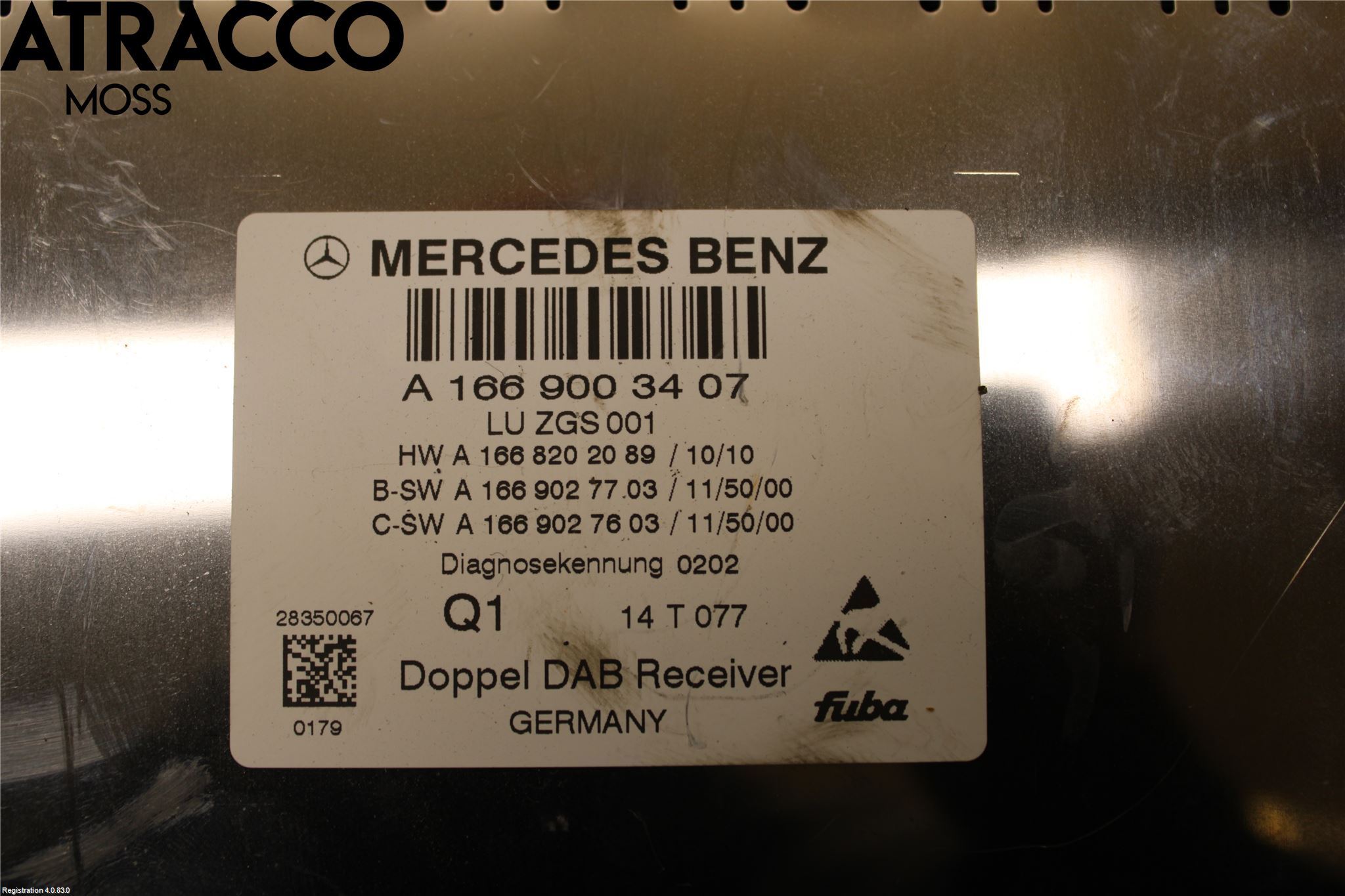 Mercedes-Benz MB GLA-KLASS (X156) 13-20 Stereo Radio