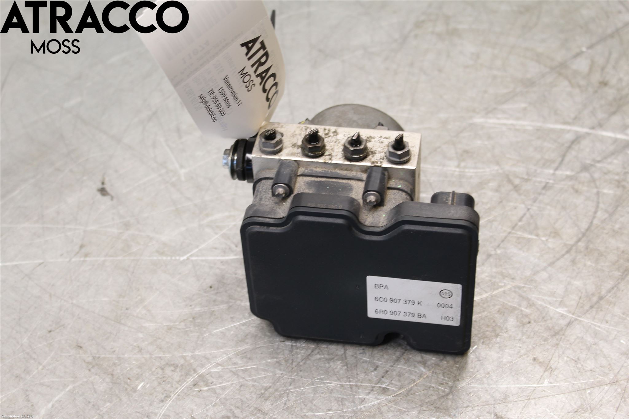 Volkswagen VW POLO 10-17 Abs Hydraulikkaggregat