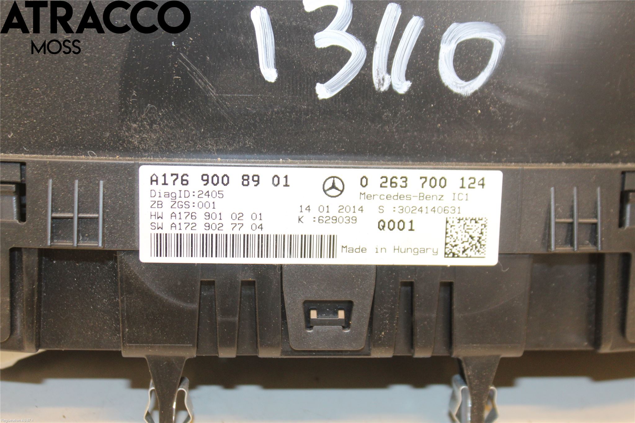 Mercedes-Benz MB A-KLASS (W176) 13-18 Instr Kombinert