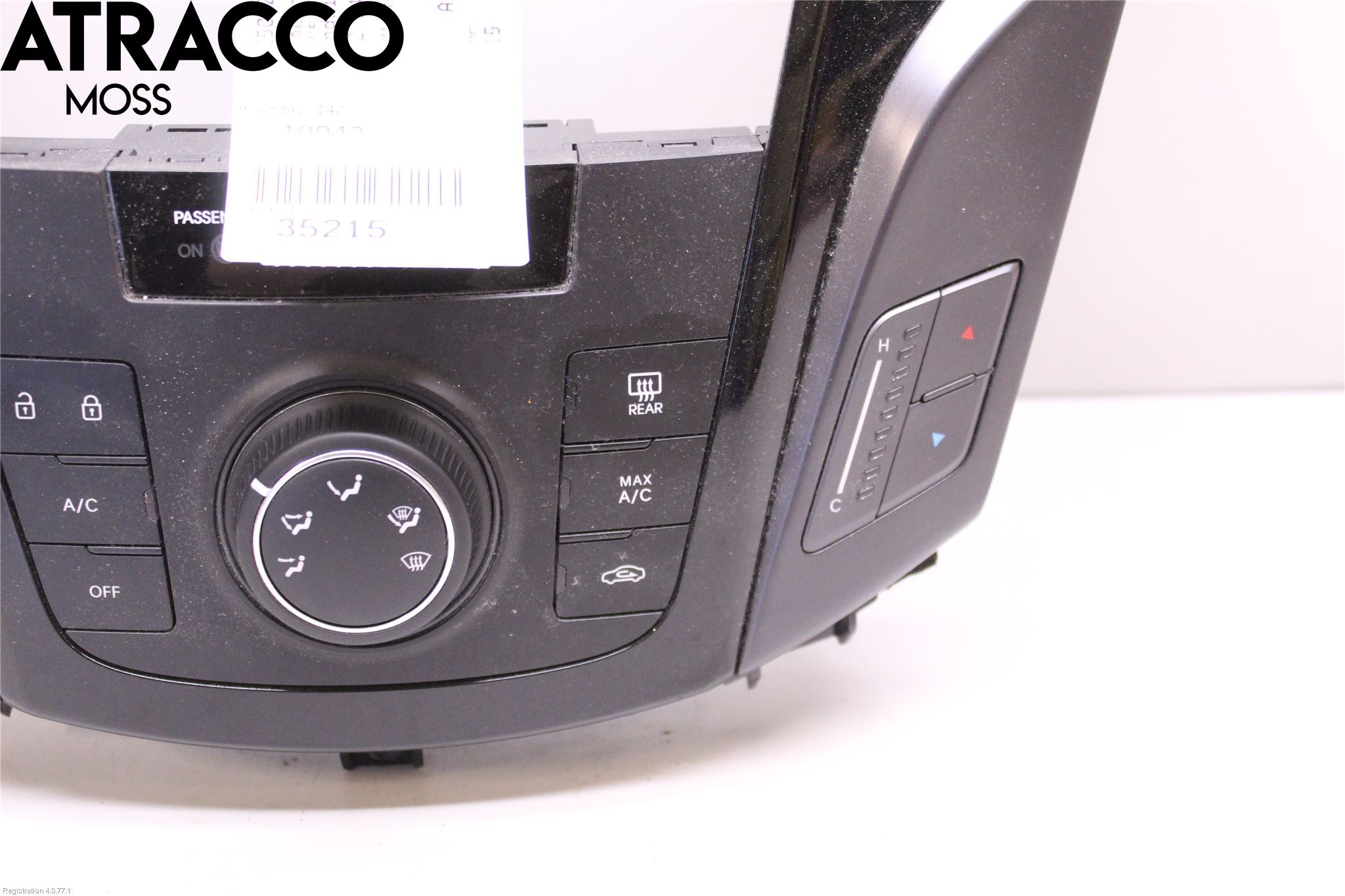 Hyundai i40 08-15 Varme Ac Betjening-Display