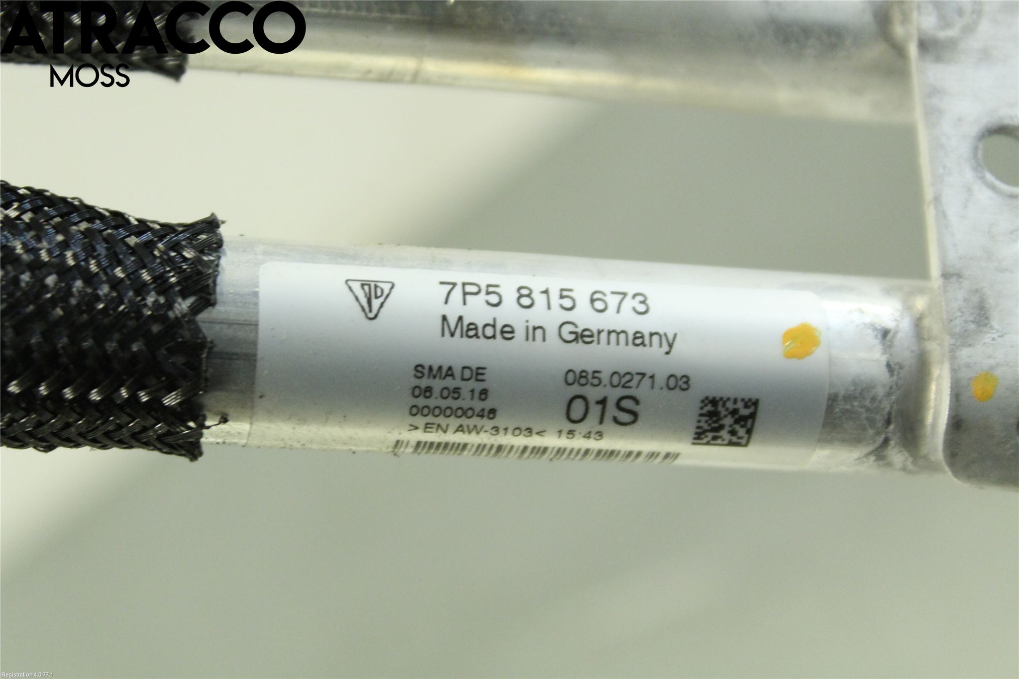 Porsche CAYENNE 03- Varme Ac Slange - Rør