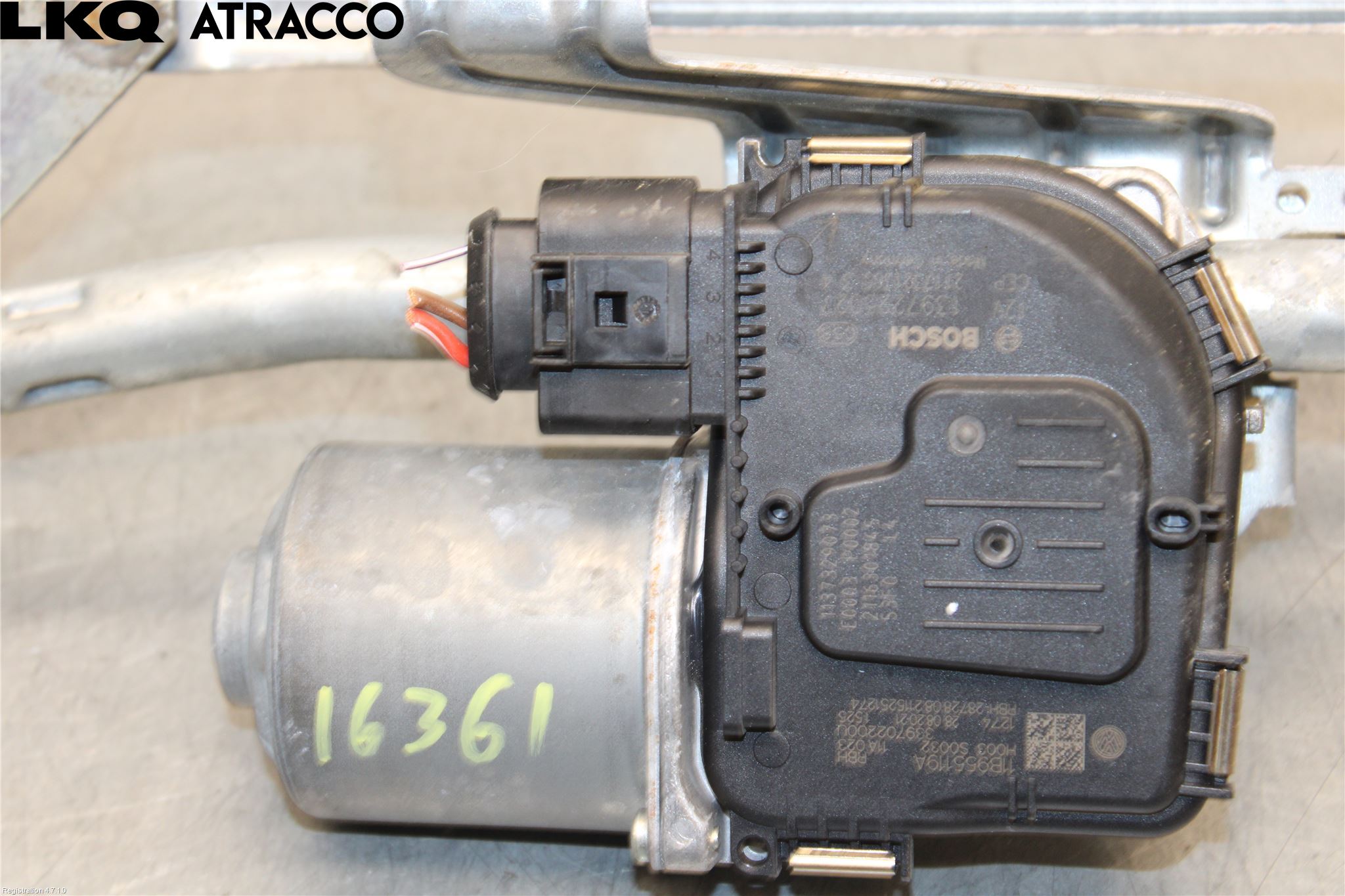 Volkswagen VW ID.4 21- Viskermotor Frontrute