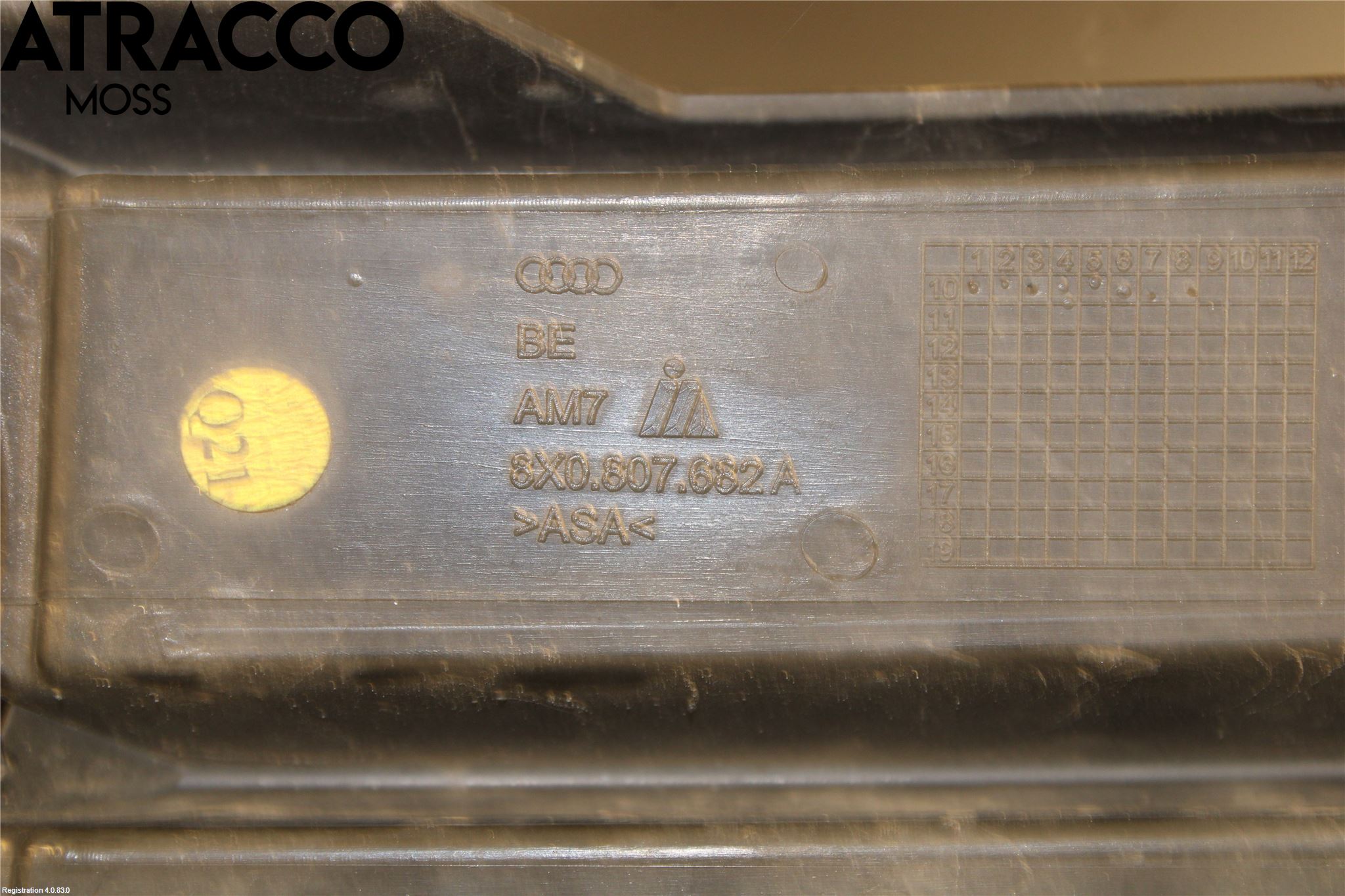 Audi A1/S1 11-18 Frontlykt Kurve-Tåkelys Ramme