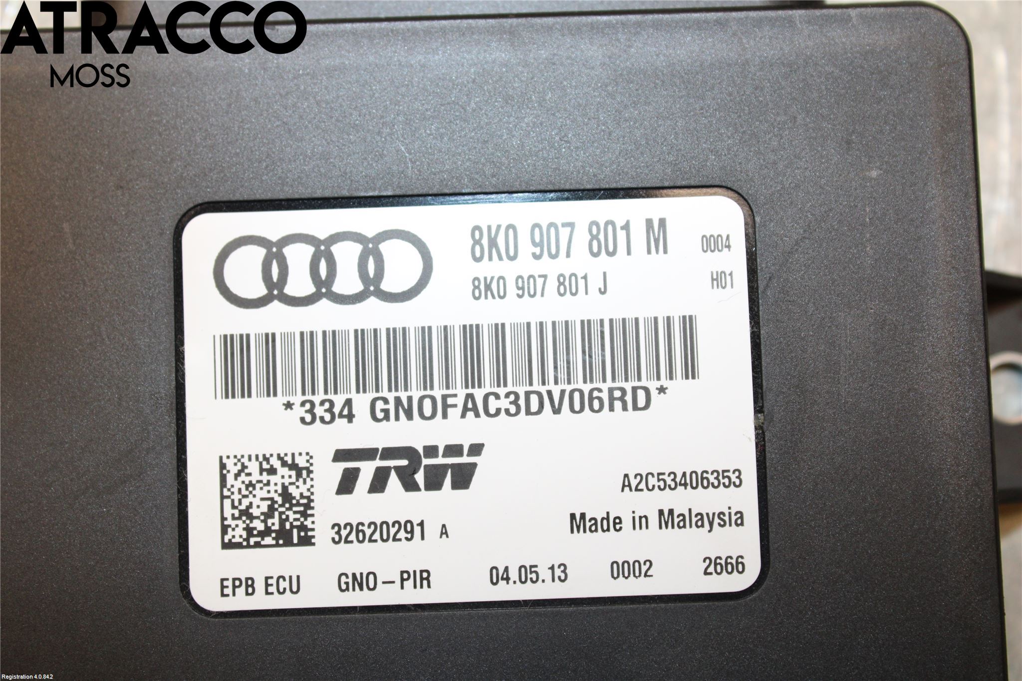 Audi A4 12-15 Styreenhet Parkbrems