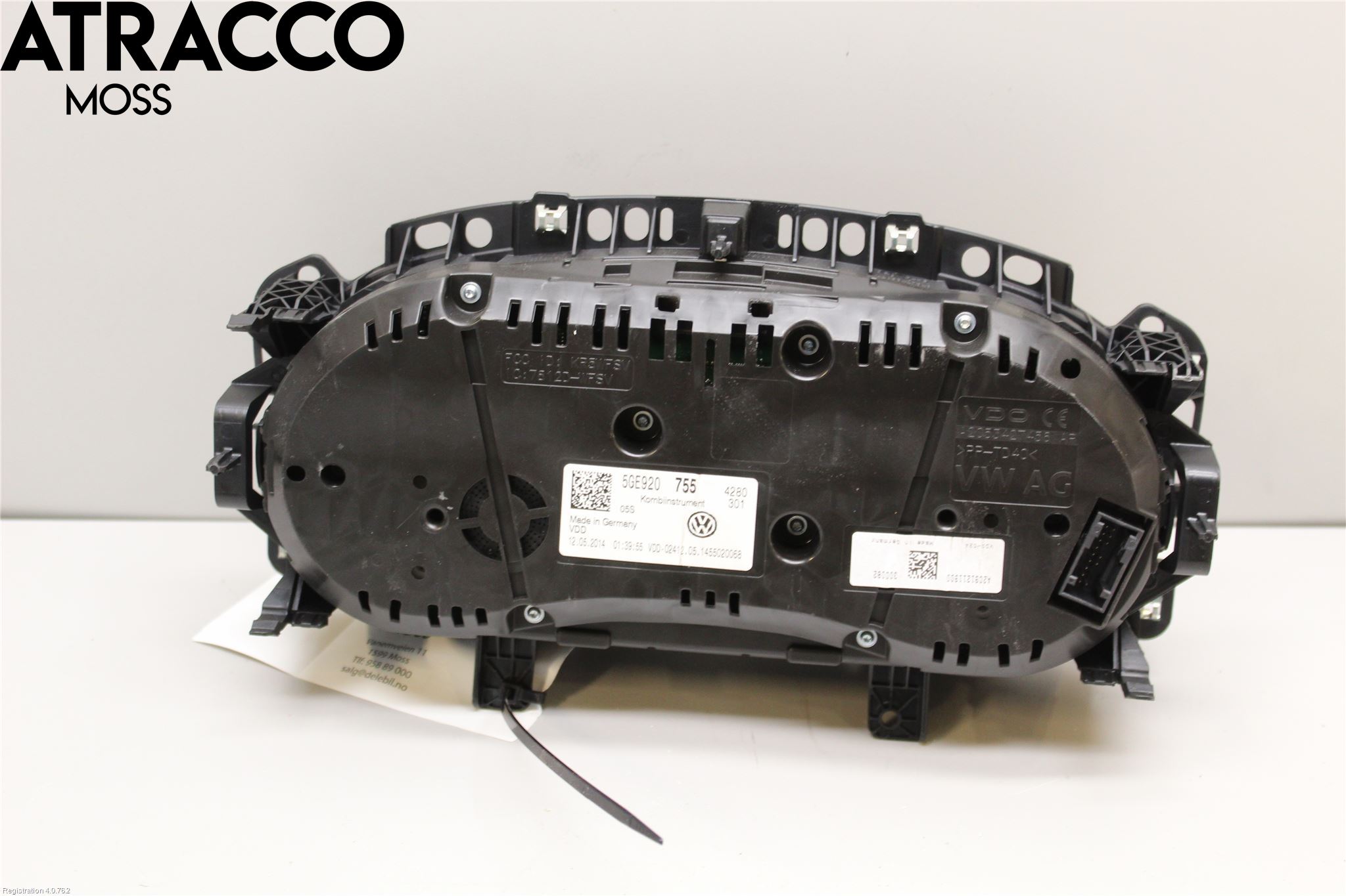 Volkswagen VW GOLF / E-GOLF VII 13-20 Instr Kombinert