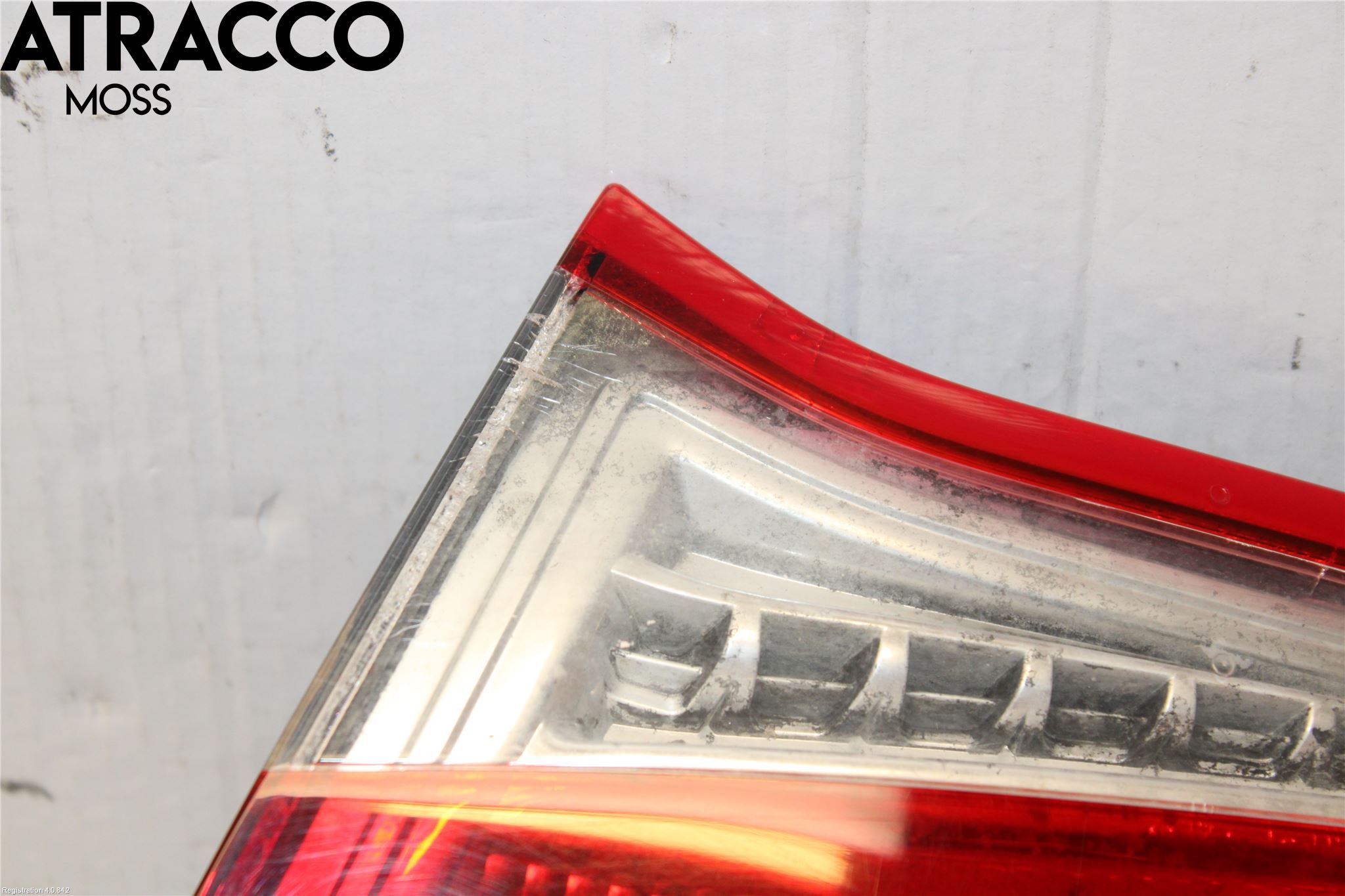 Peugeot 3008 09-16 Baklykt Høyre  På Luke(Indre)