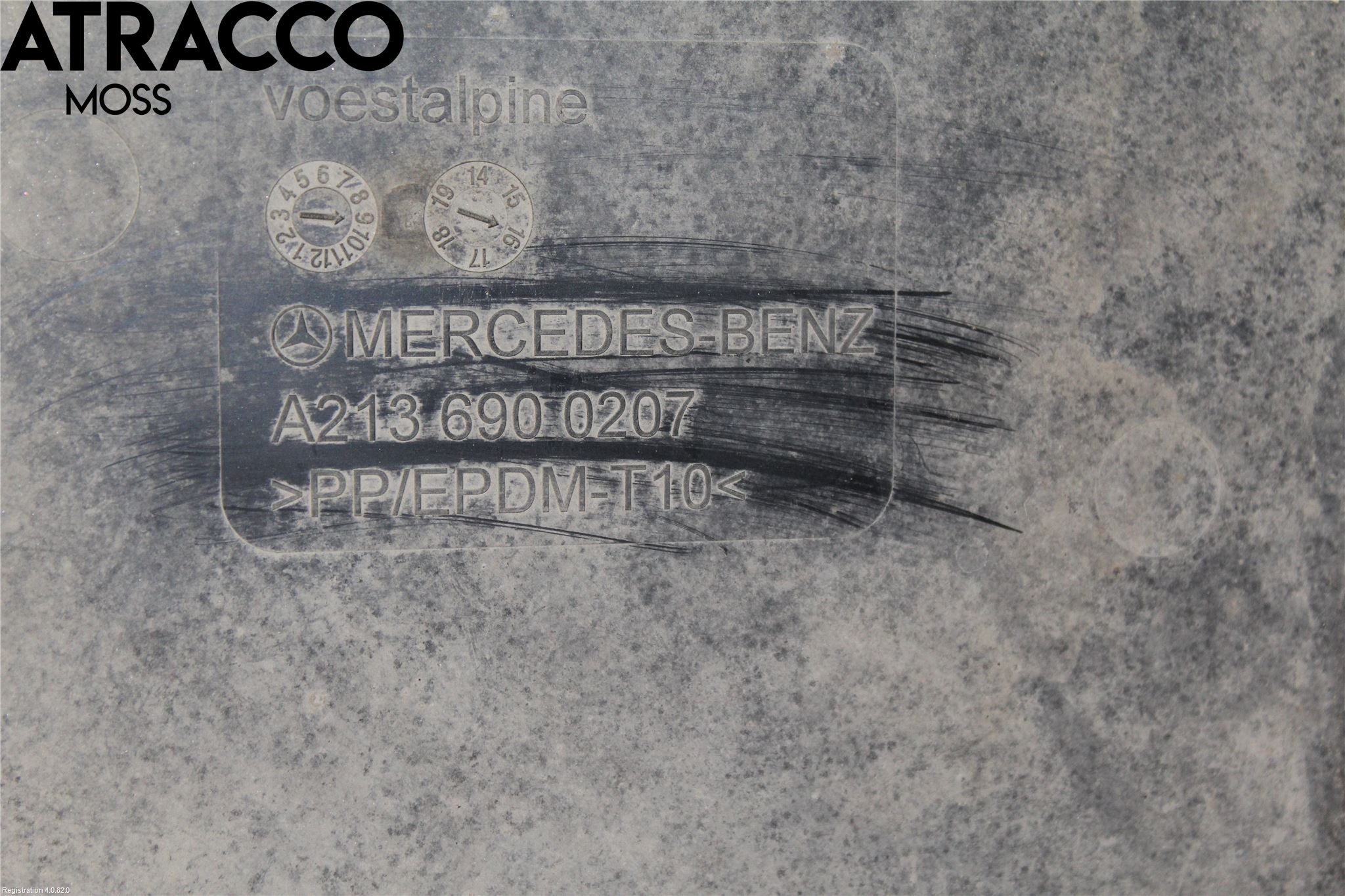 Mercedes-Benz MB E-KLASS (W213) 16-23 Bunnplate U Motor-Gear-Dørk