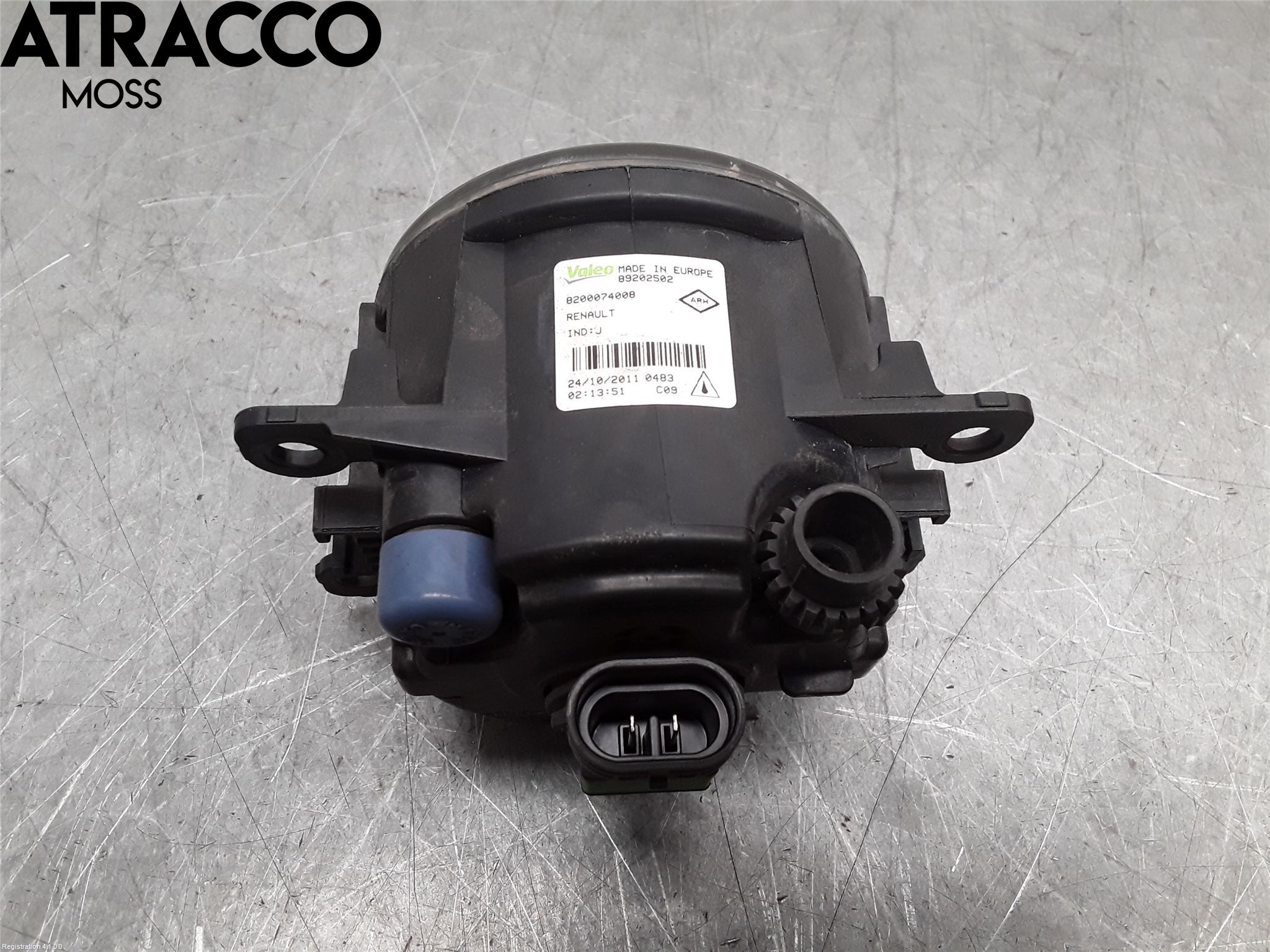 Renault MEGANE III 09-15 Frontlykt-Kurve-Tåkelys