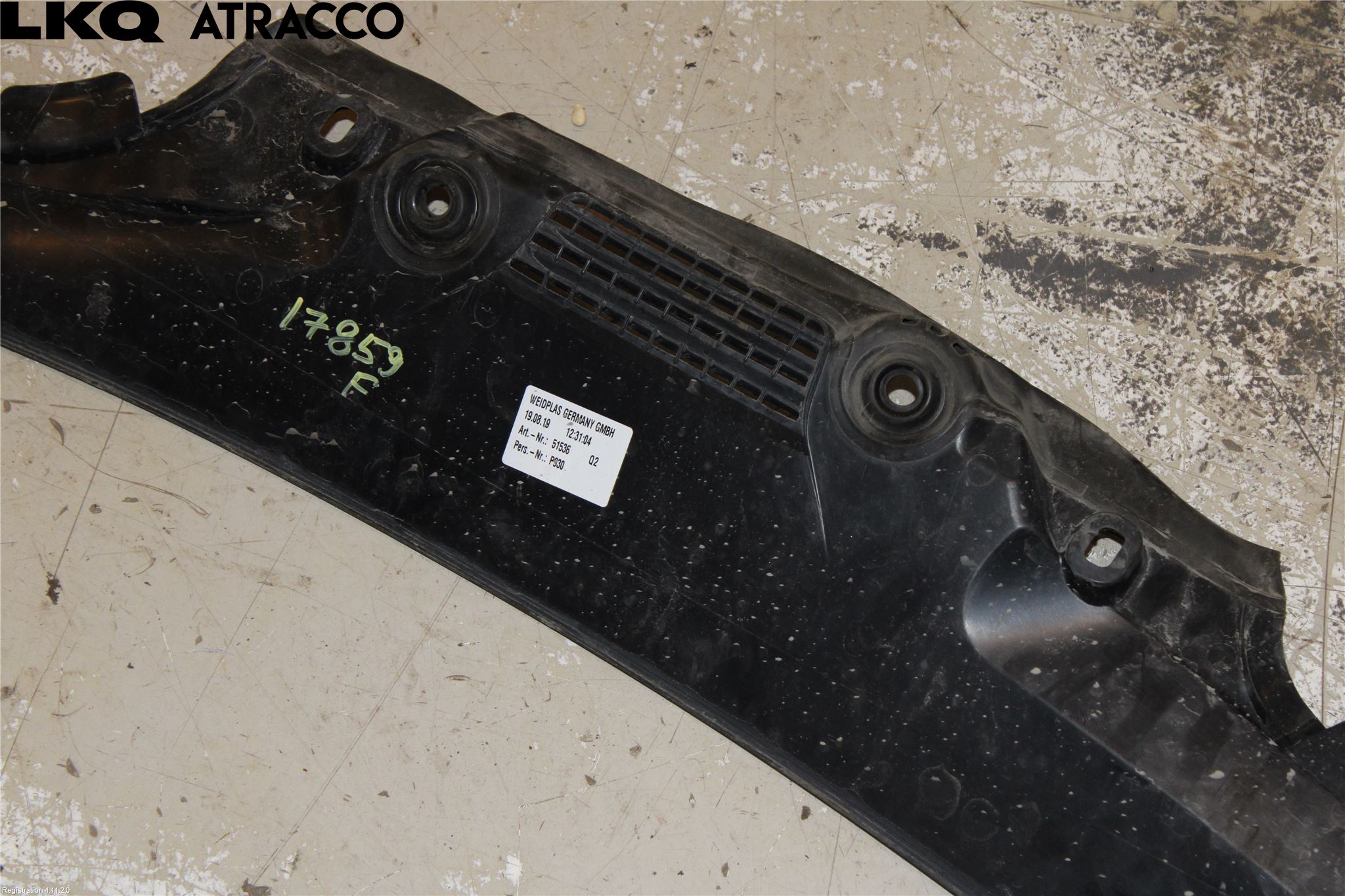 Mercedes-Benz MB EQC (N293) 20- Visker Deksel-Grill-Under Frr