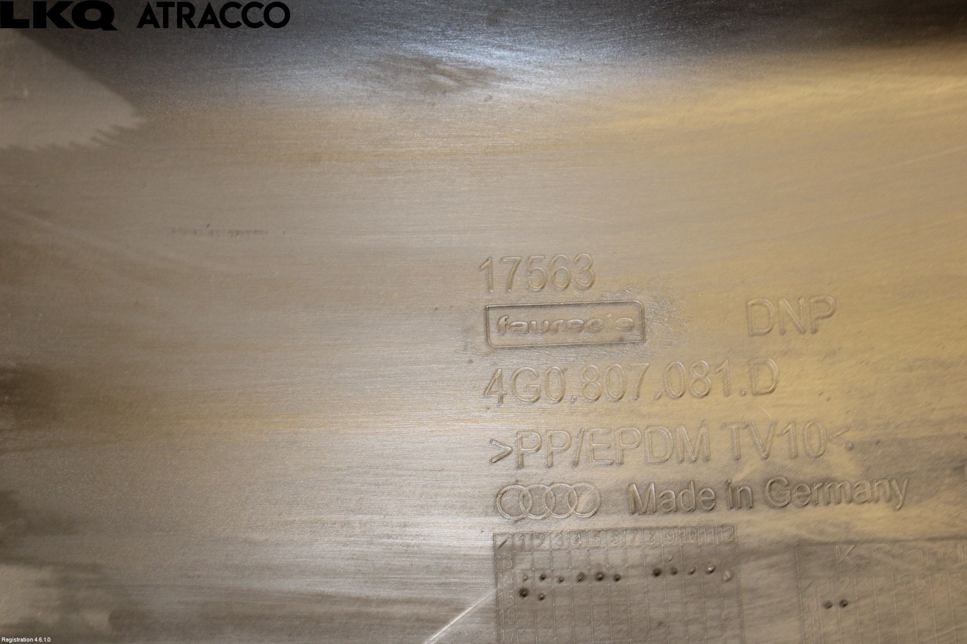 Audi A6 ALLROAD 12-18 Støtfanger Foran Plastdeksel