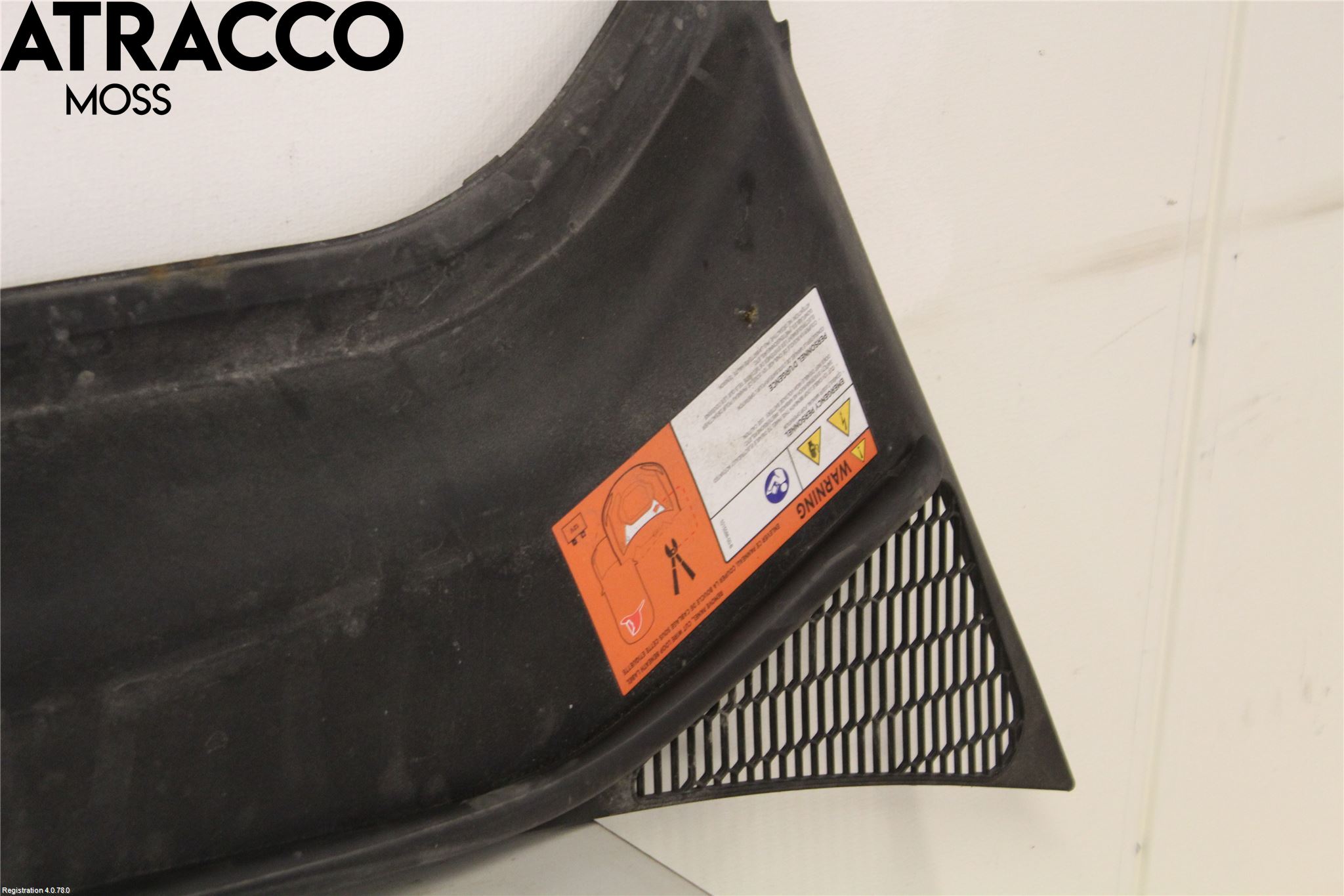 Tesla MODEL S 13- Visker Deksel-Grill-Under Frr