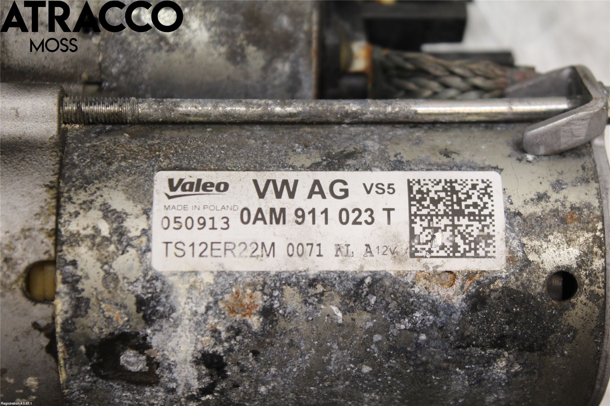 Volkswagen VW POLO 10-17 Startmotor