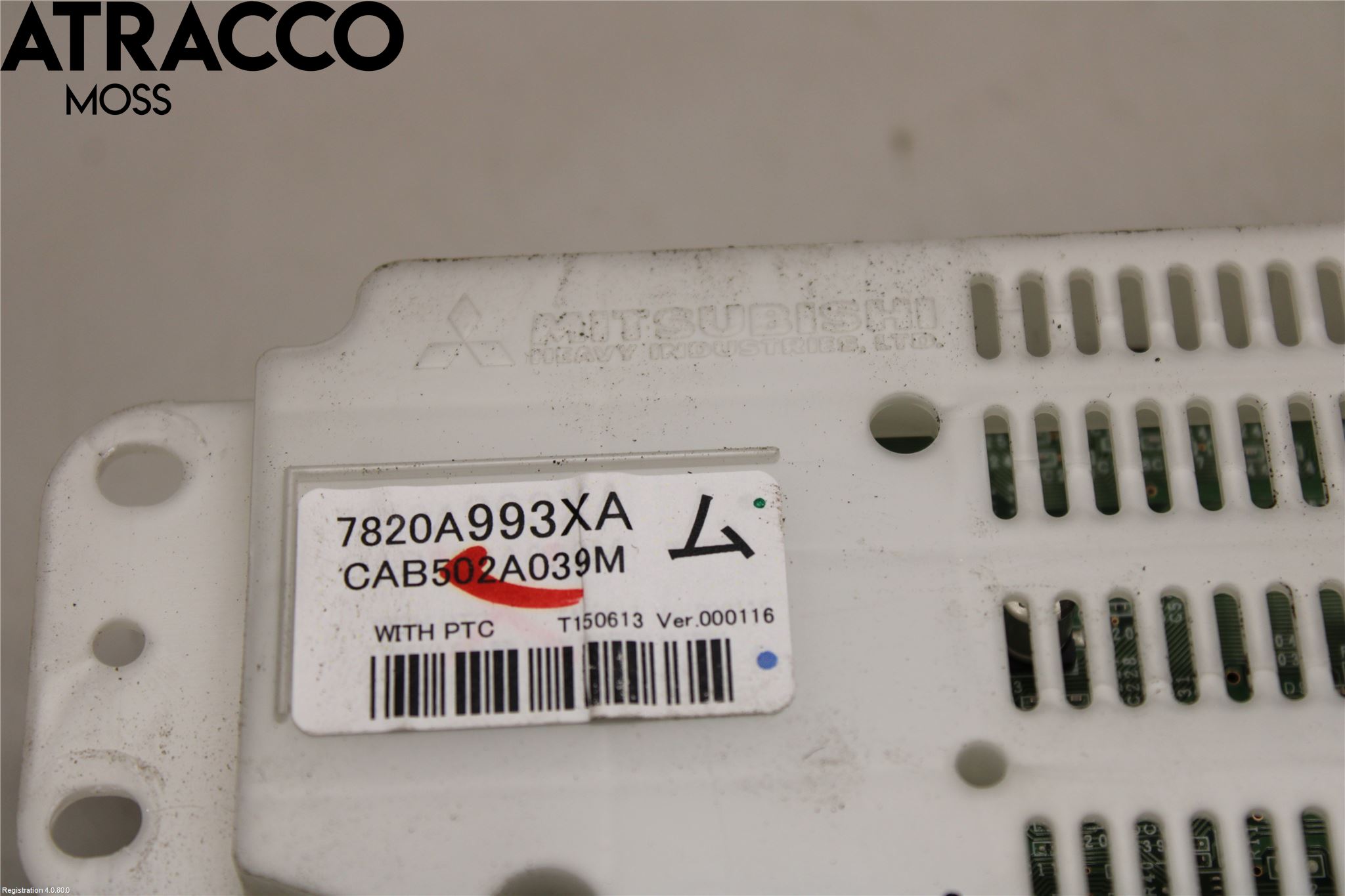 Mitsubishi OUTLANDER 13-21 Varme Ac Betjening-Display