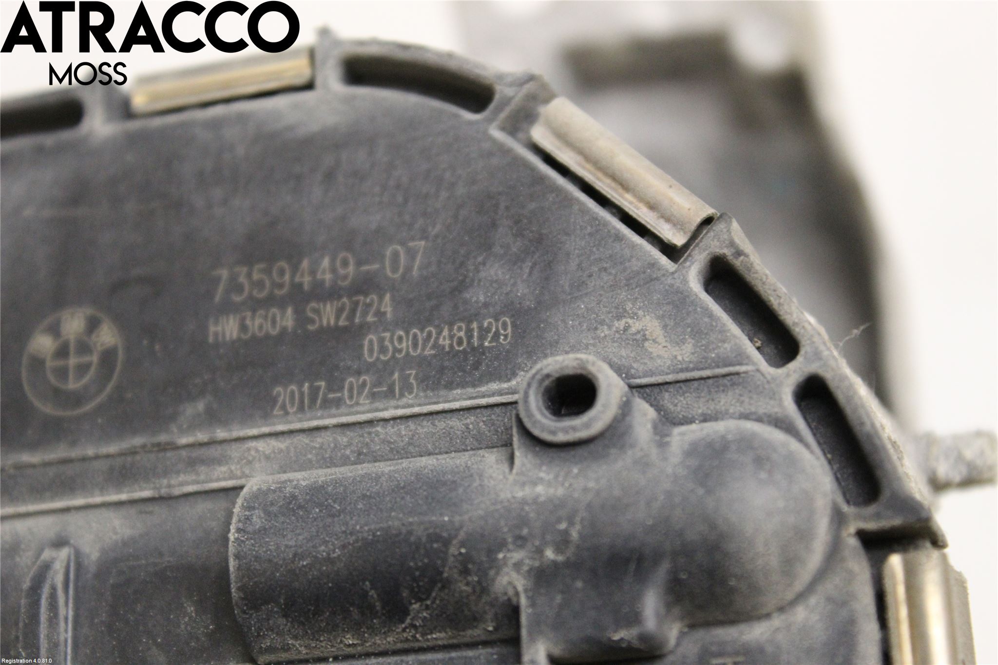 BMW i3 I01 13-22 Viskermotor Frontrute