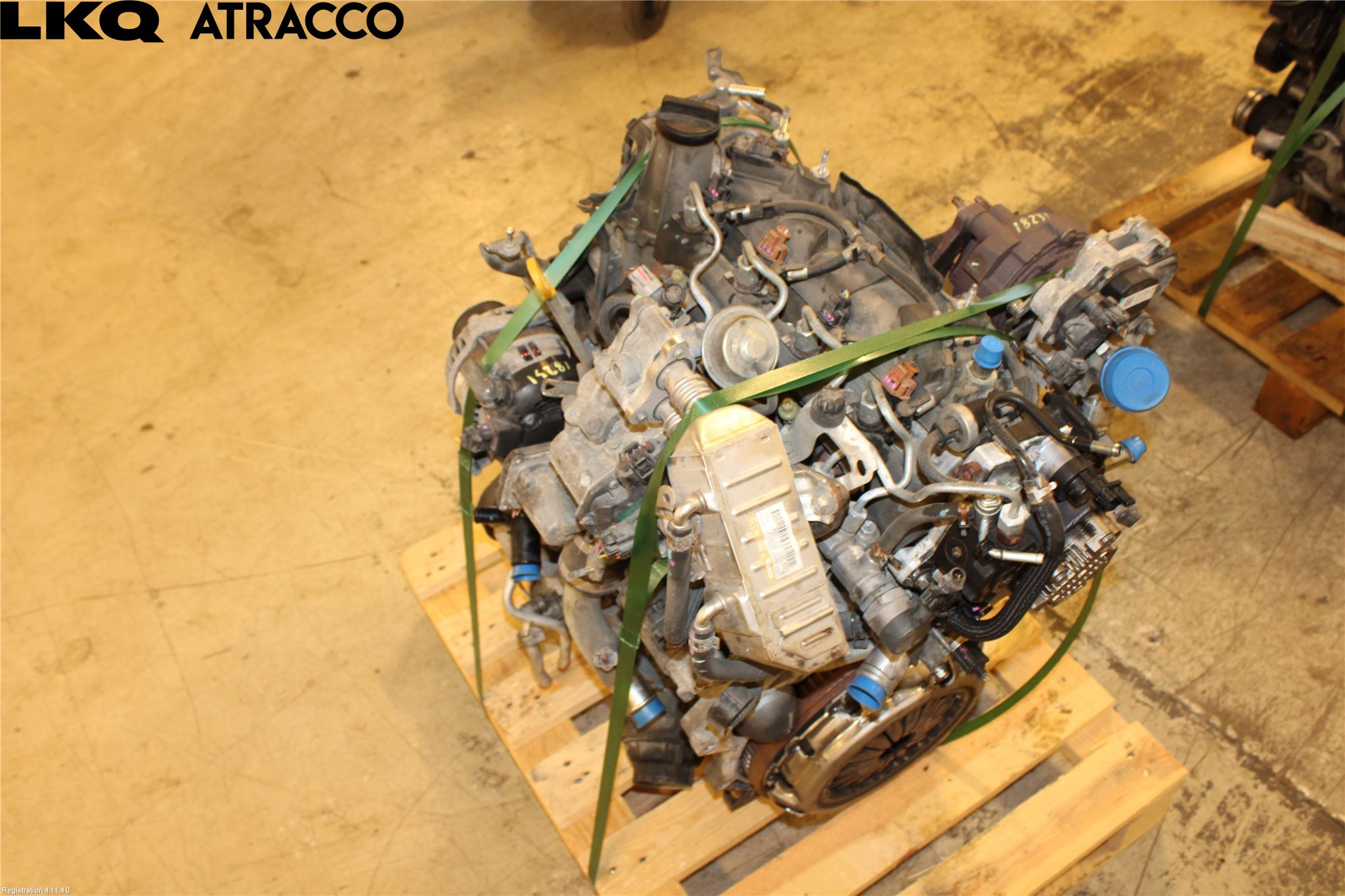 Toyota YARIS XP130 12-14 Motor Diesel