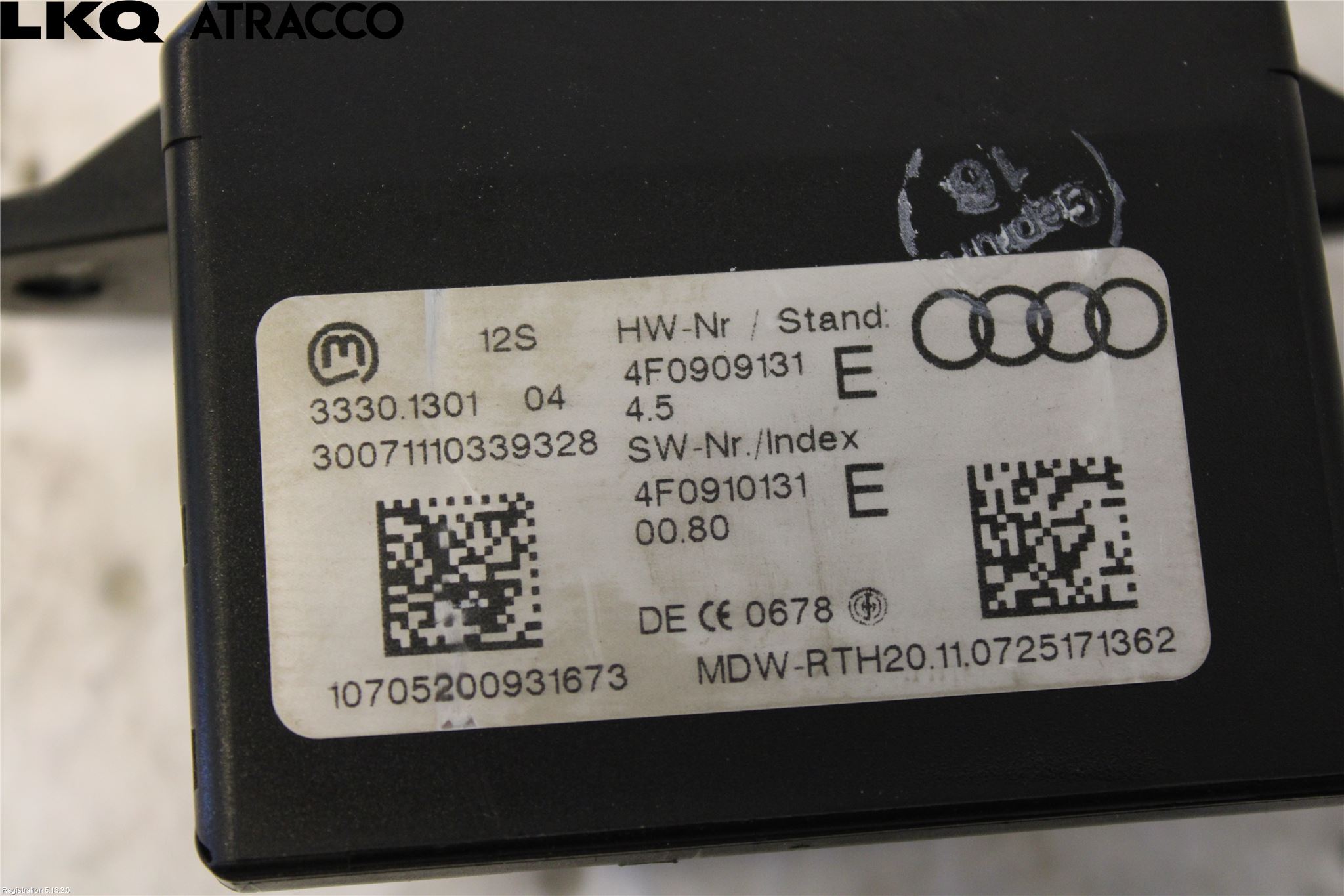 Audi A6/S6     05-11 Tenningslås Eldel